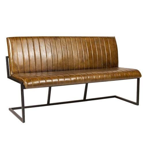 Hopkins Medium Sofa - 160cm - Cognac Leder
