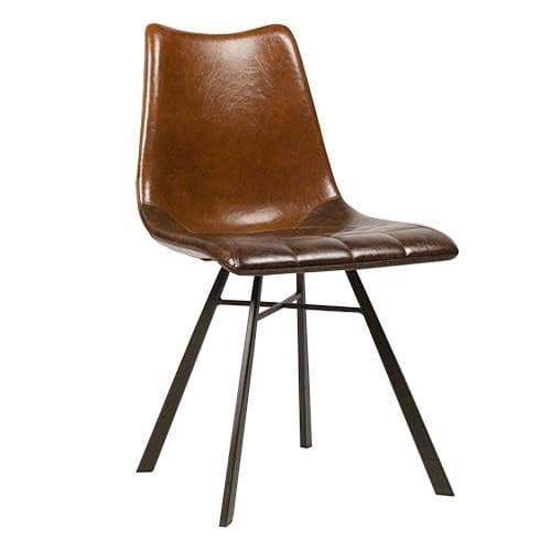 Riley Stuhl - Hellbraun/Dunkelbraun