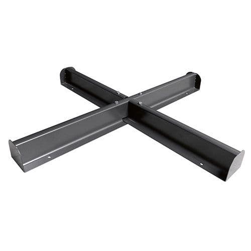 Kreuzbasis für Sonnenschirm Eifel - Königsgrau