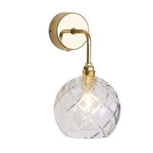 Rowan Crystal Large Check Wandleuchte