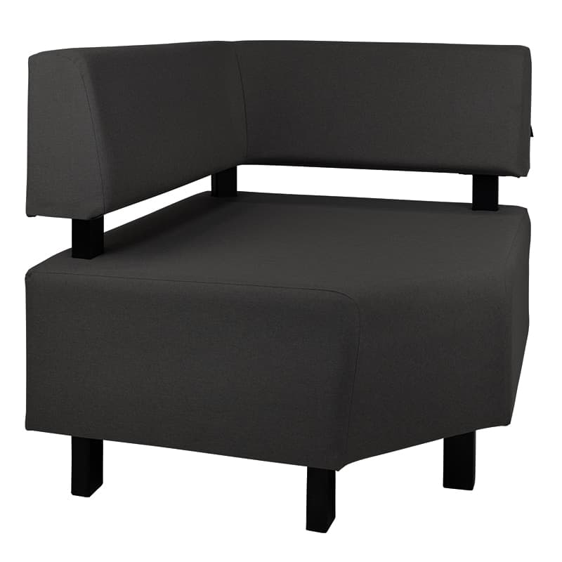 Ibiza Terrassenbank - Eckelement - Anthrazit