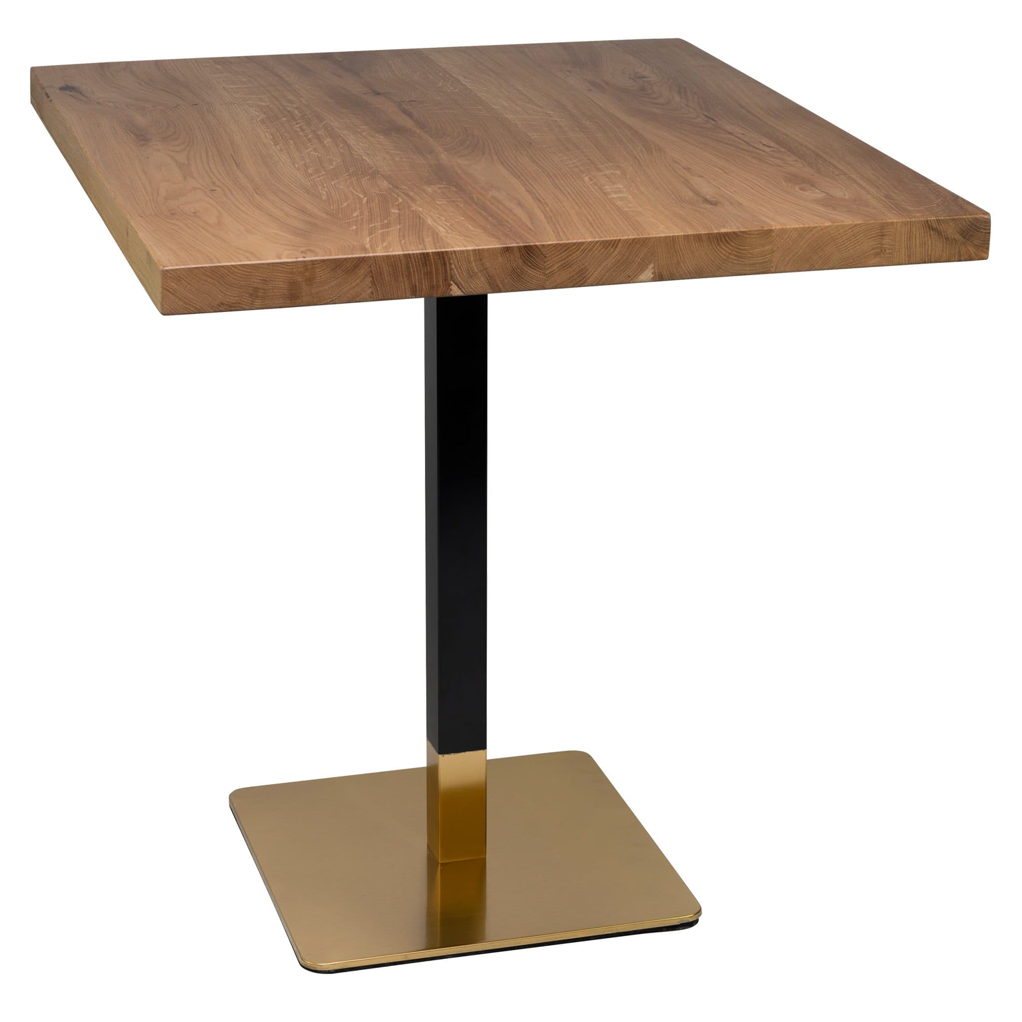 Tischset - Dados Gestell + Massive Eiche Tischplatte Natural