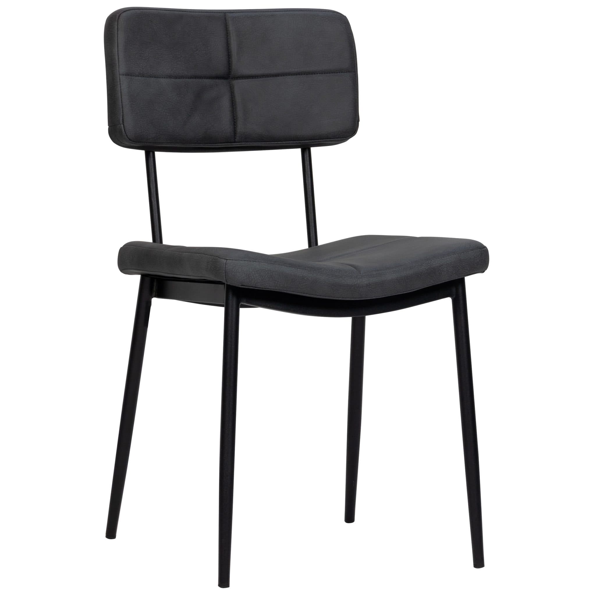 Teddy Stuhl - Anthrazit Kunstleder