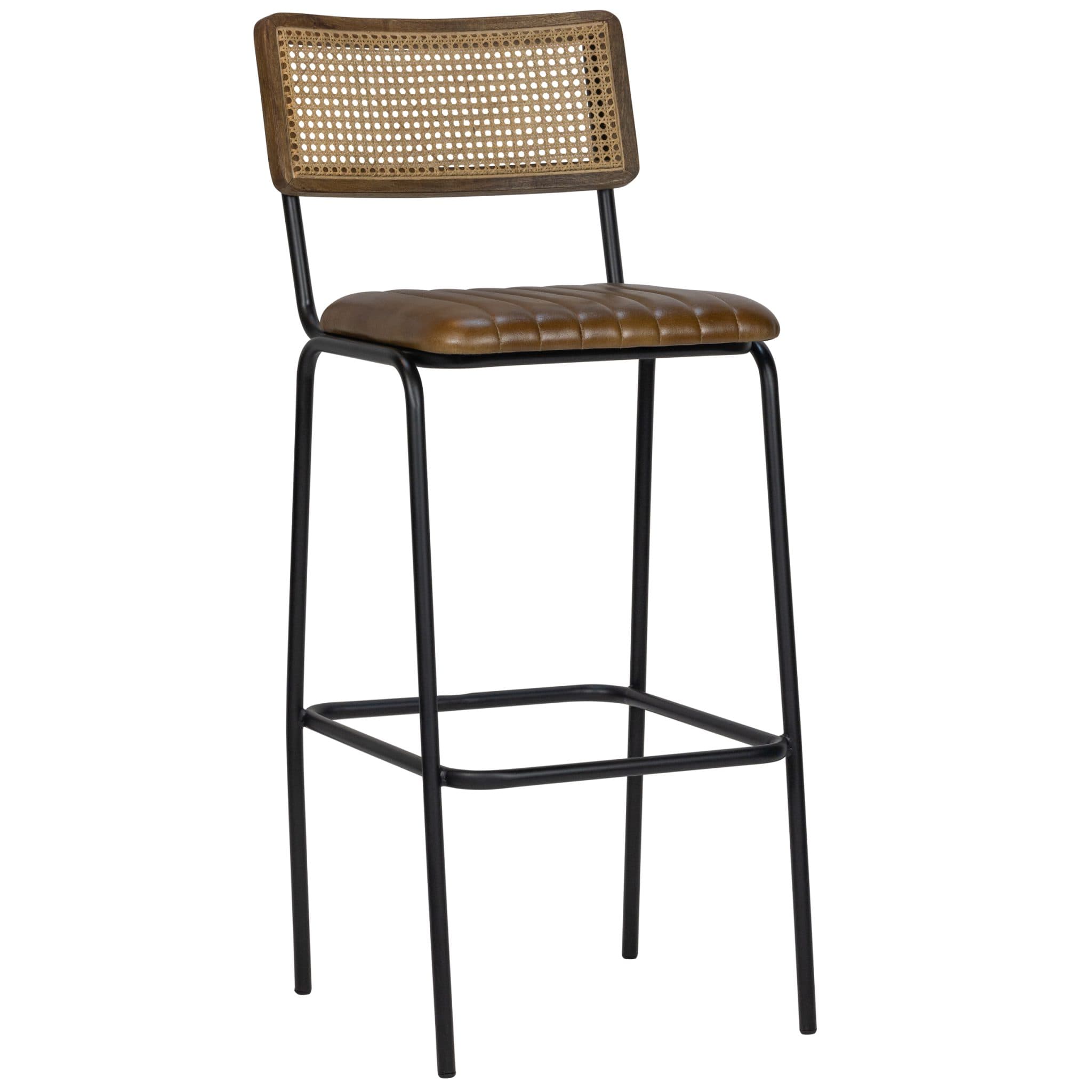 Jens Hocker - Cognac Leder/Schwarz Rahmen