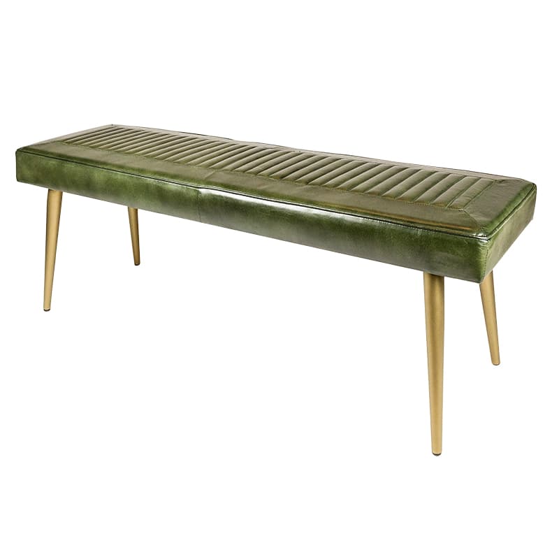 Jimi Sofa - 160cm - Grün Leder