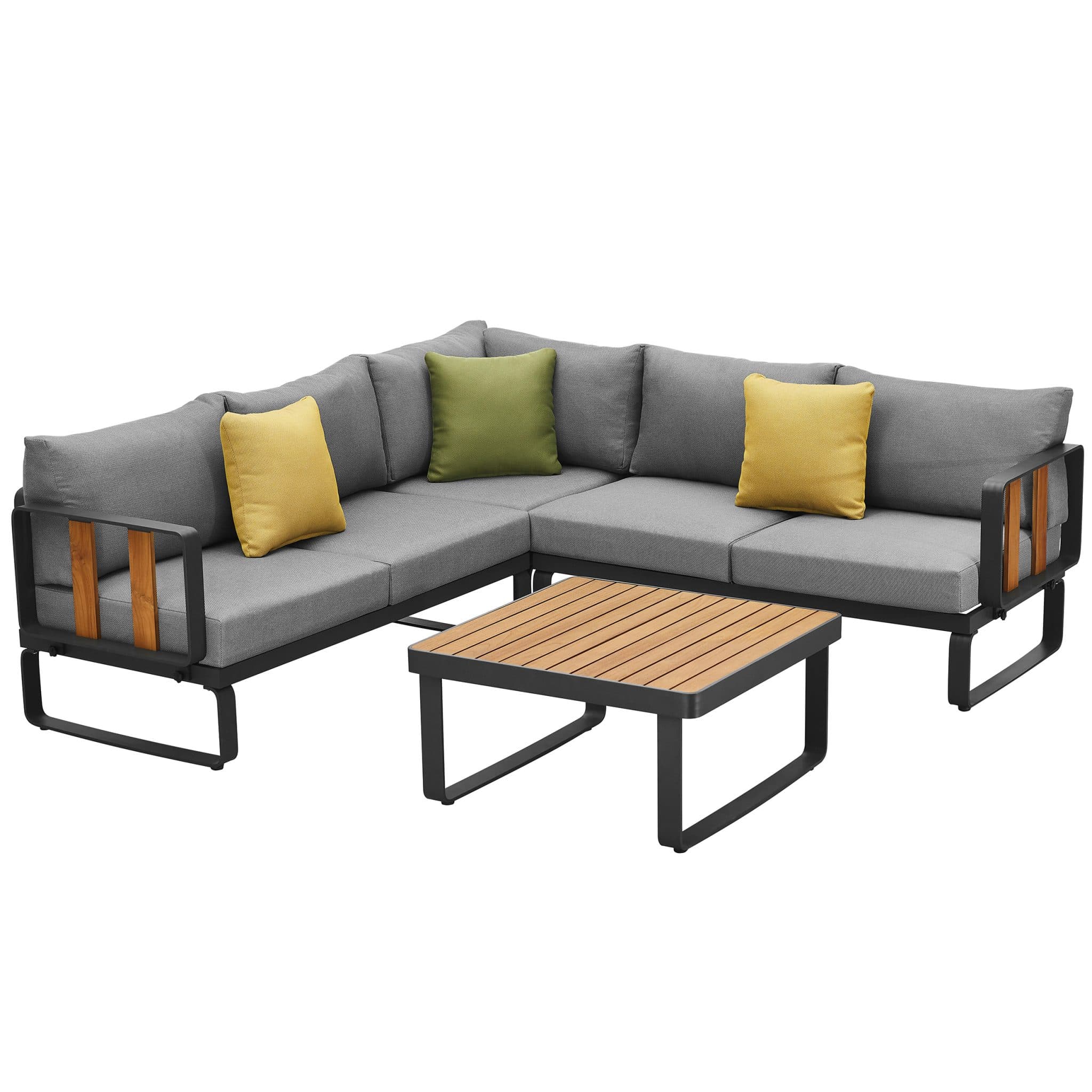 Magic Ecklounge - Grau | 4-teilig