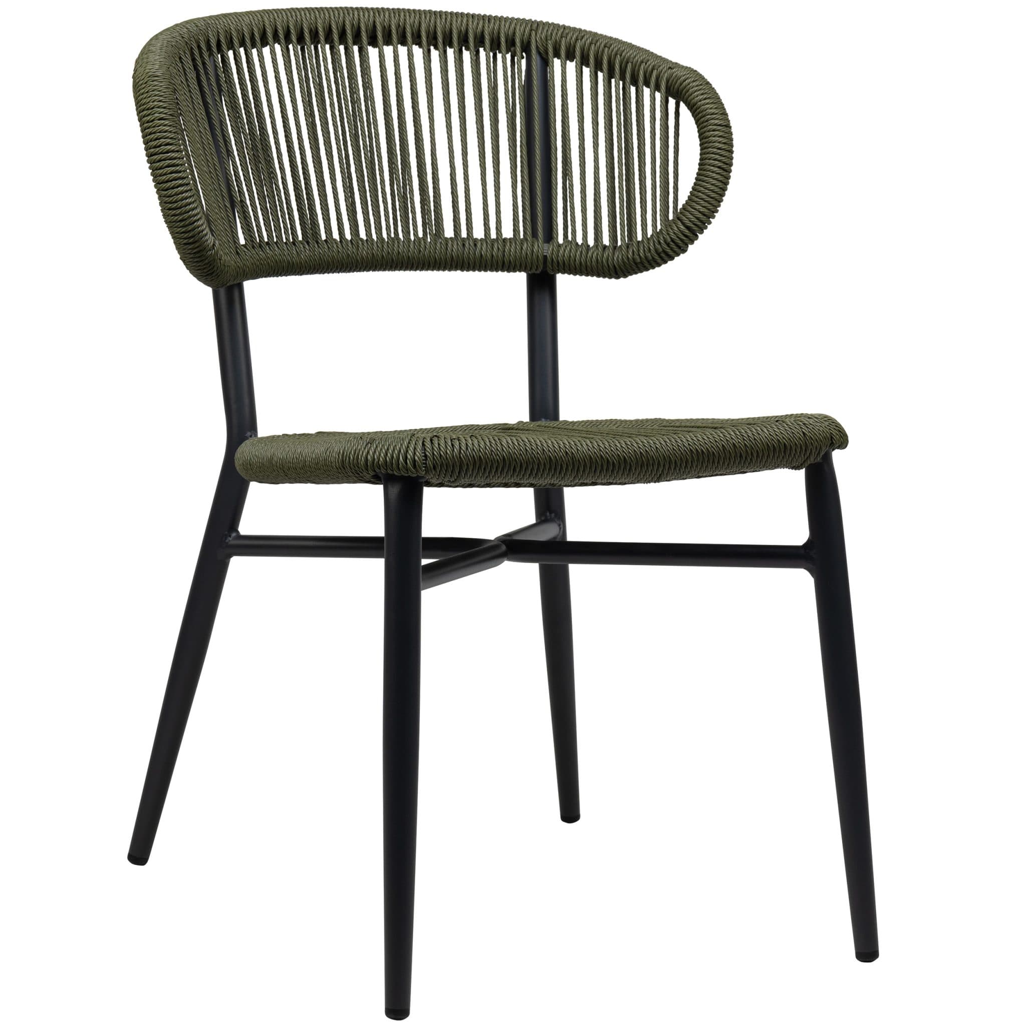 Jorden Terrassenstuhl - Charcoal/Grün