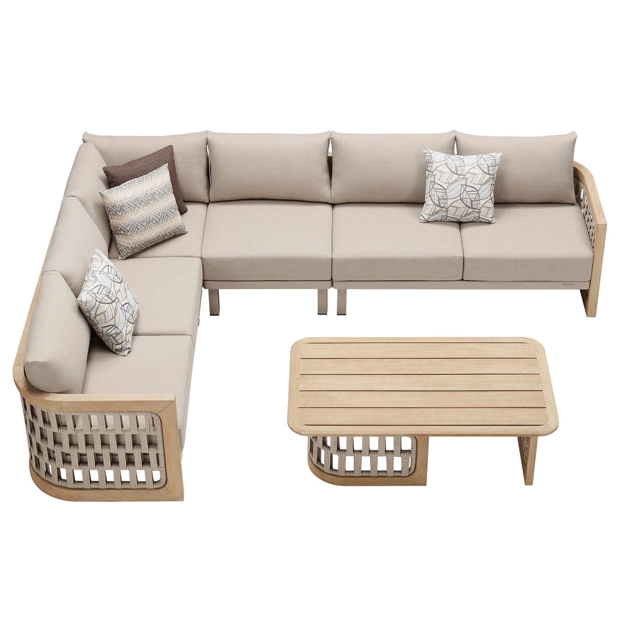 Riva Eck-Lounge | 5-teilig