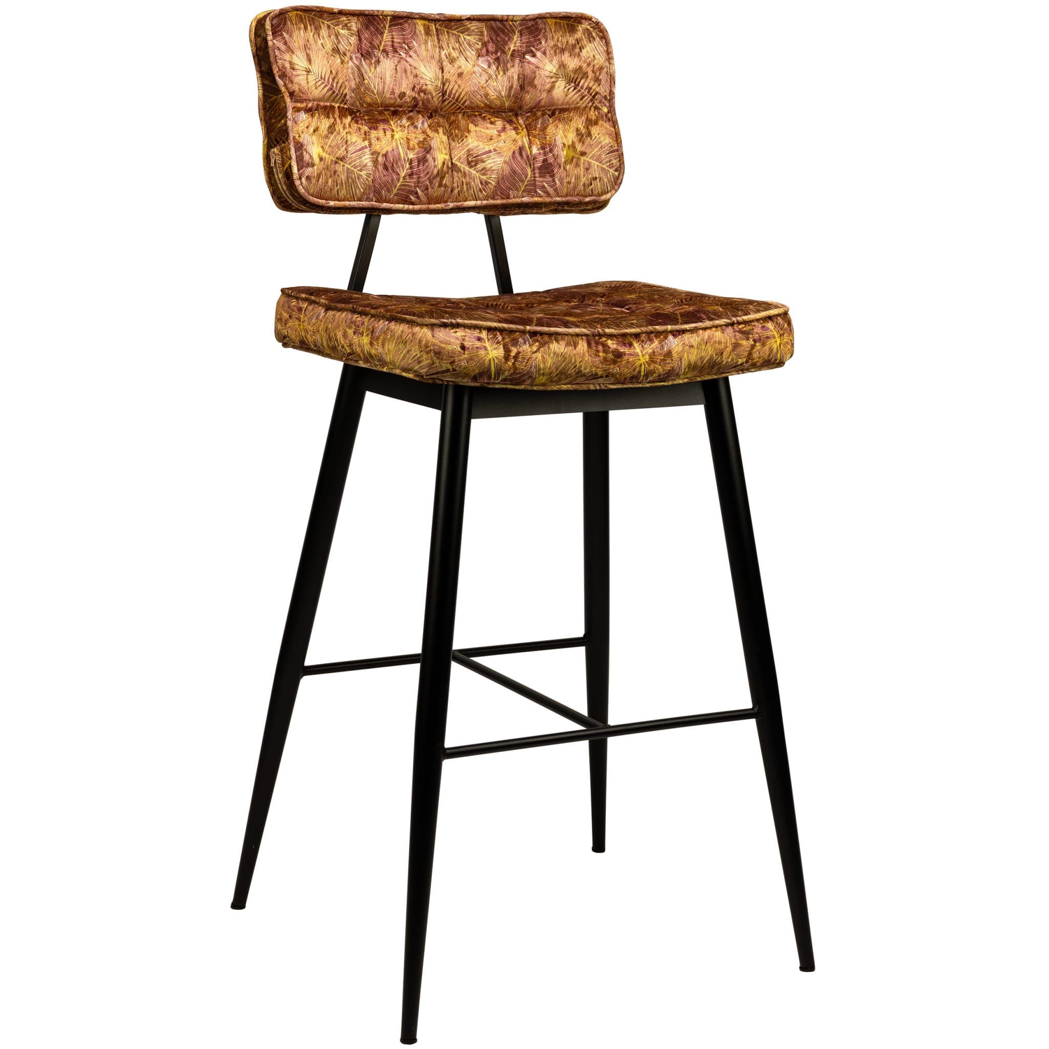 Nilly Barhocker - Bedrucktes Gelb