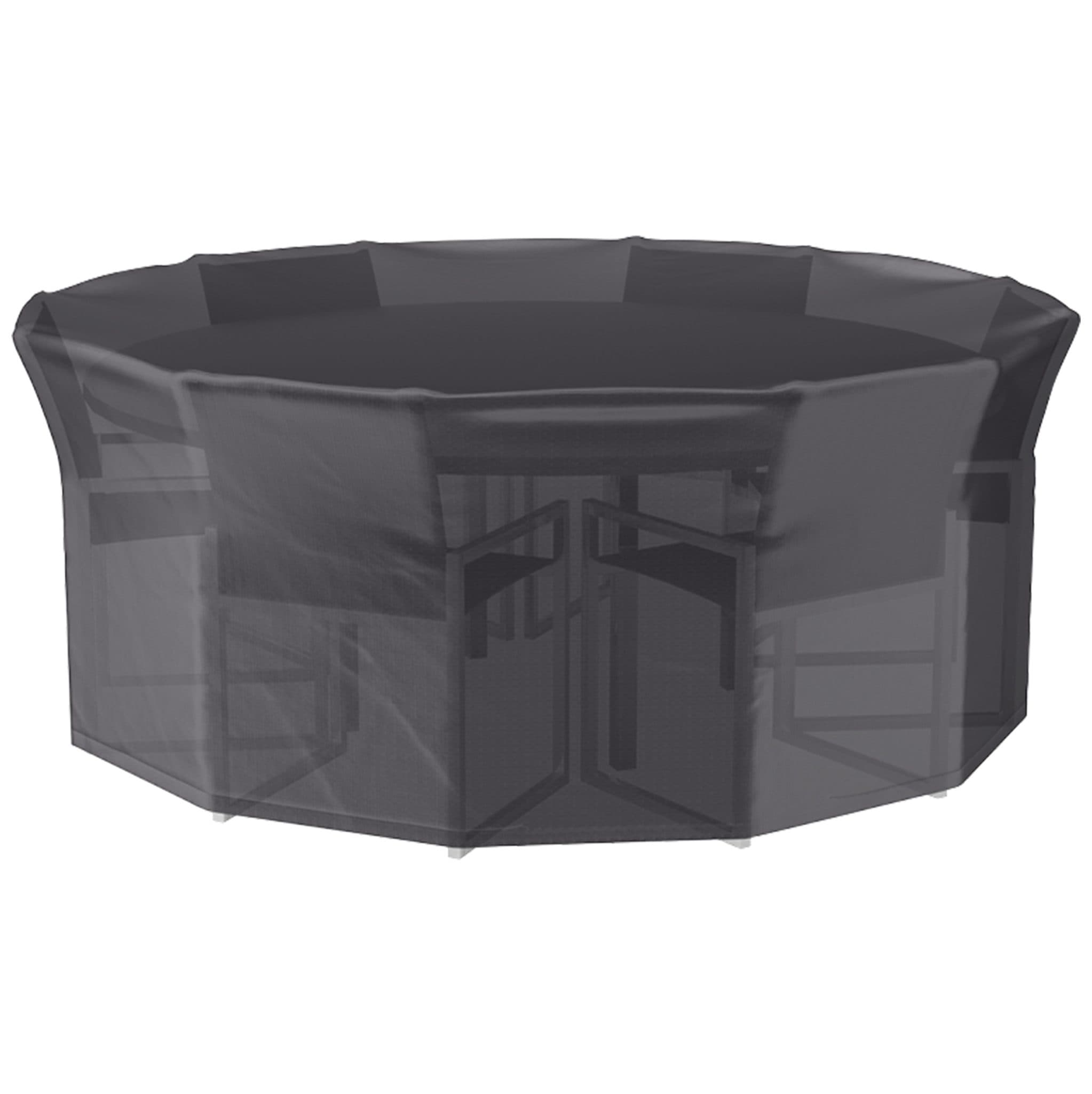 Ibiza Abdeckung für Halb und 3/4 Runde Bank - Anthrazit