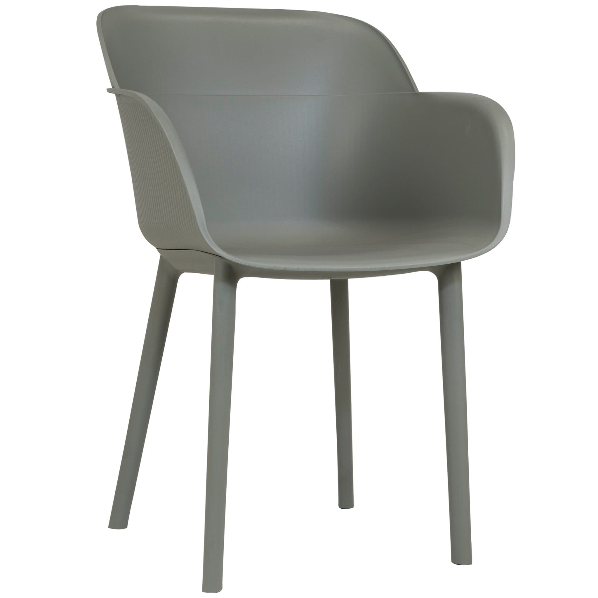 Shell Armstuhl - Taupe