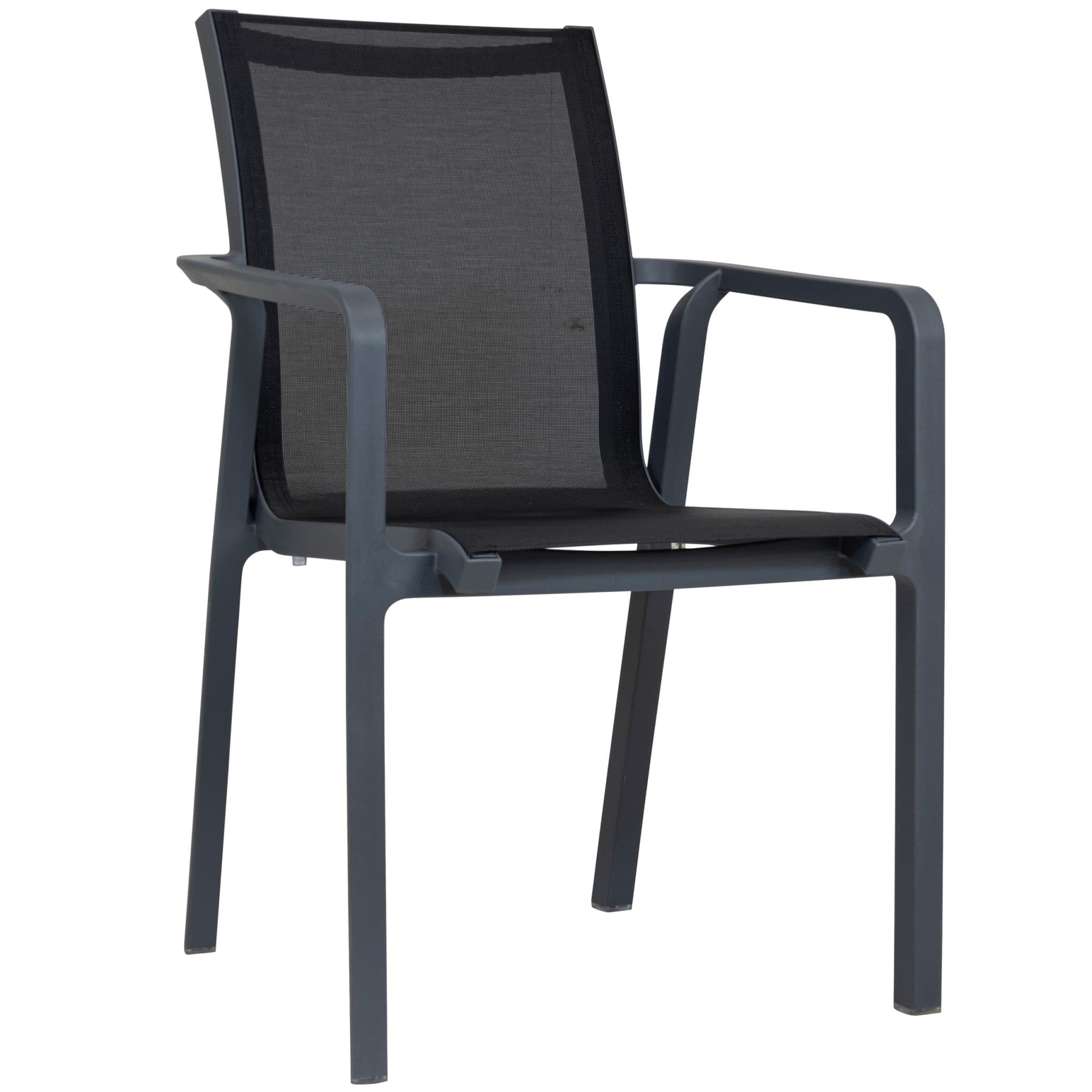 Lace Armstuhl - Schwarz/Dunkelgrau