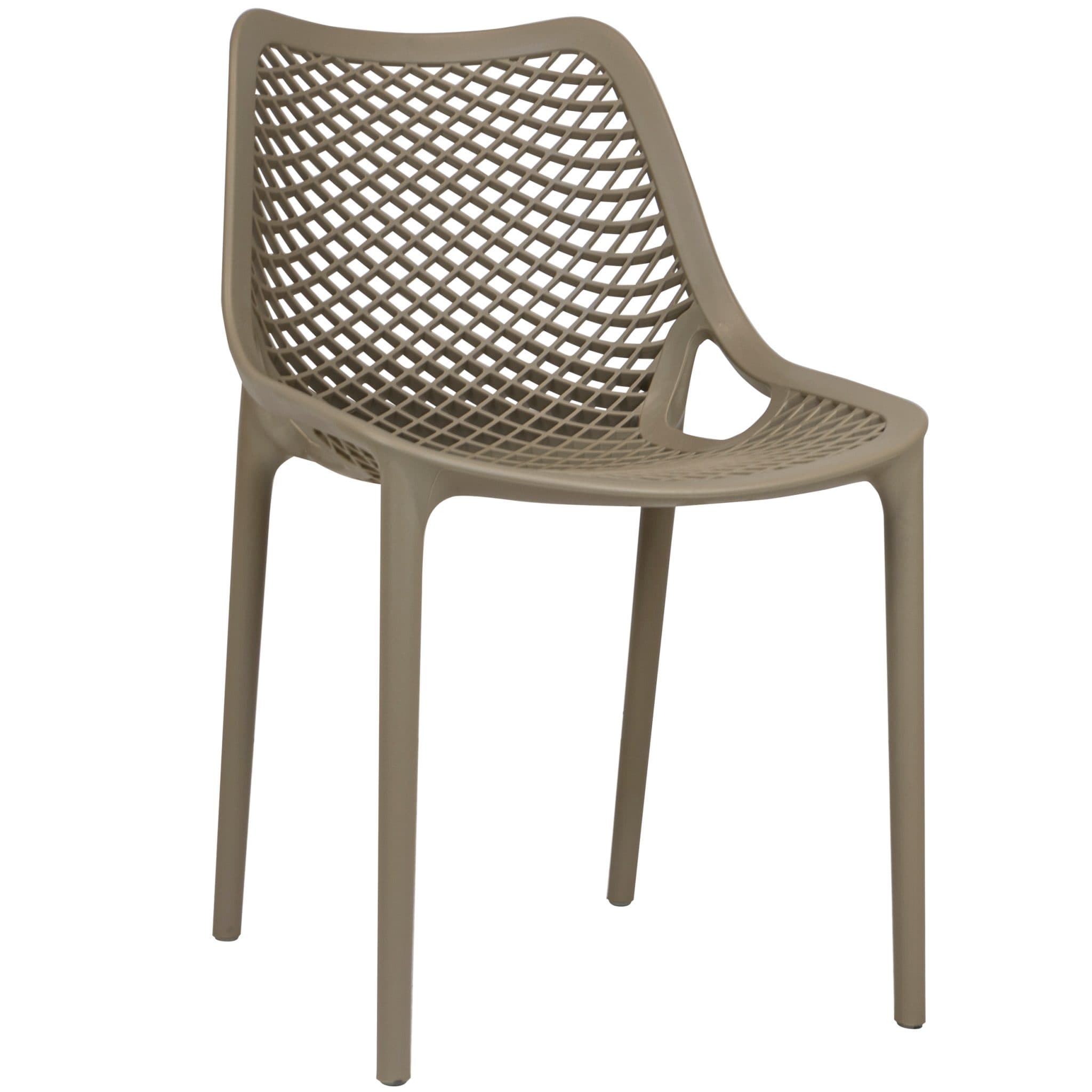 Air Terrassenstuhl - PVC Taupe