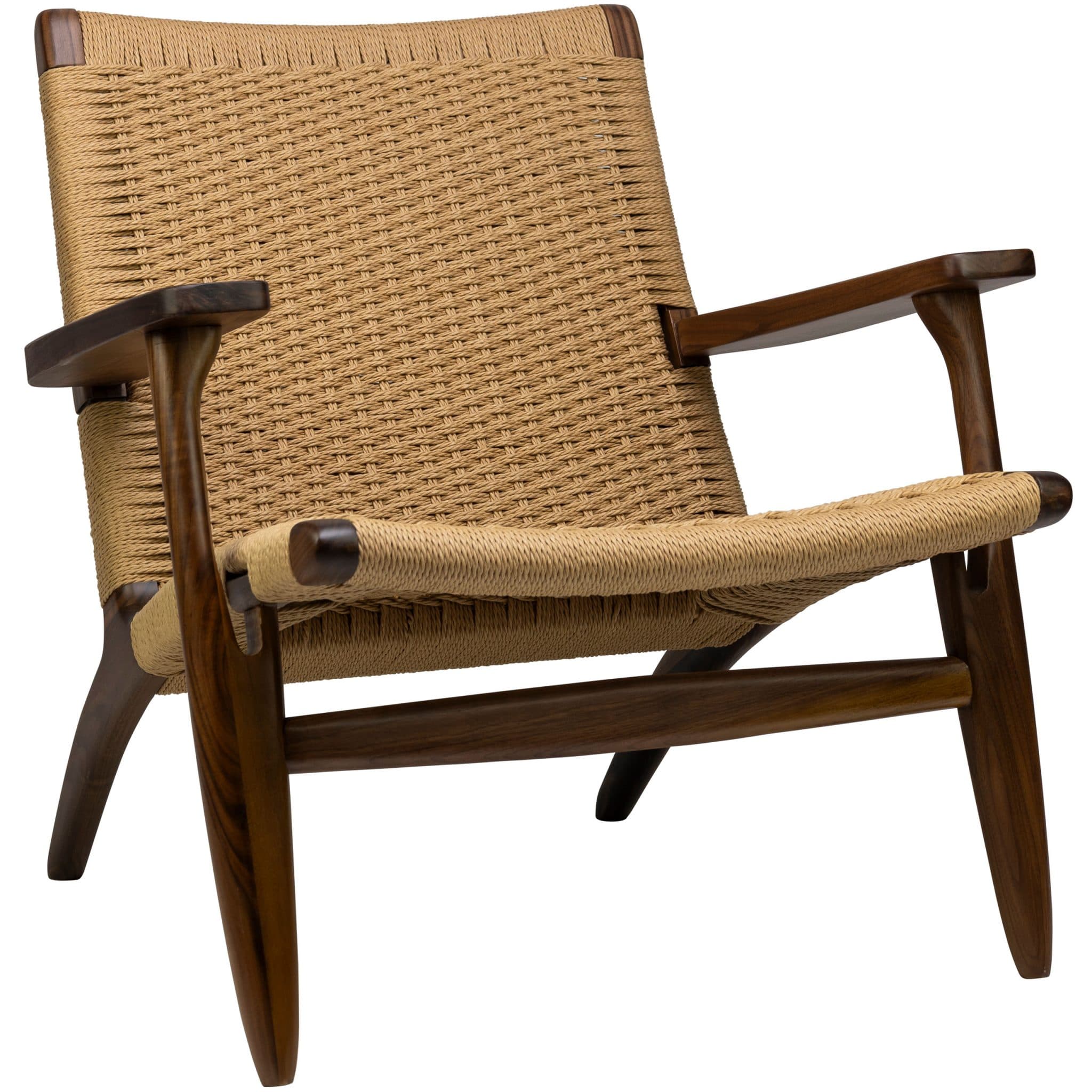 Tulum Loungestuhl - Walnussholz