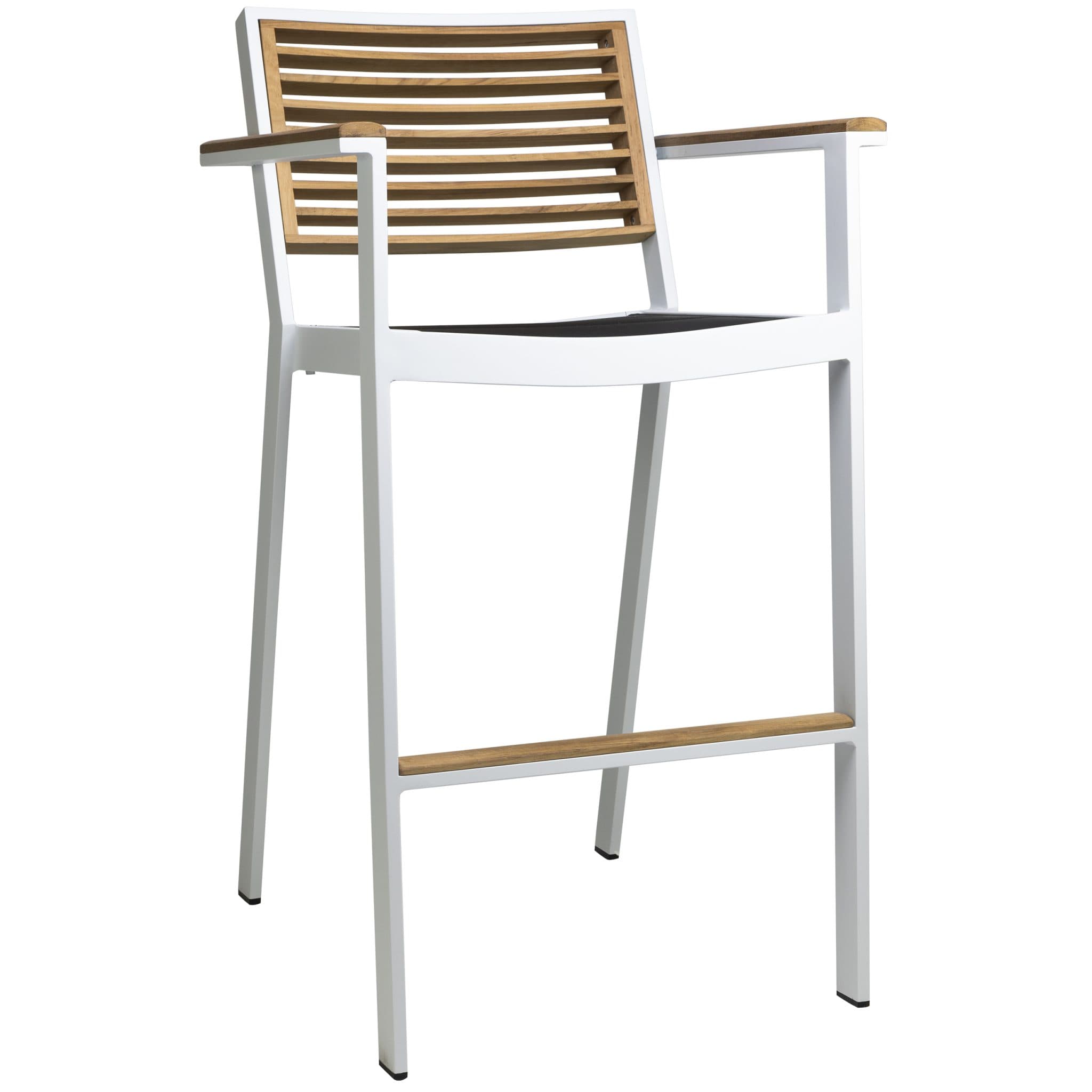 York Barhocker - Weiß/Schwarz