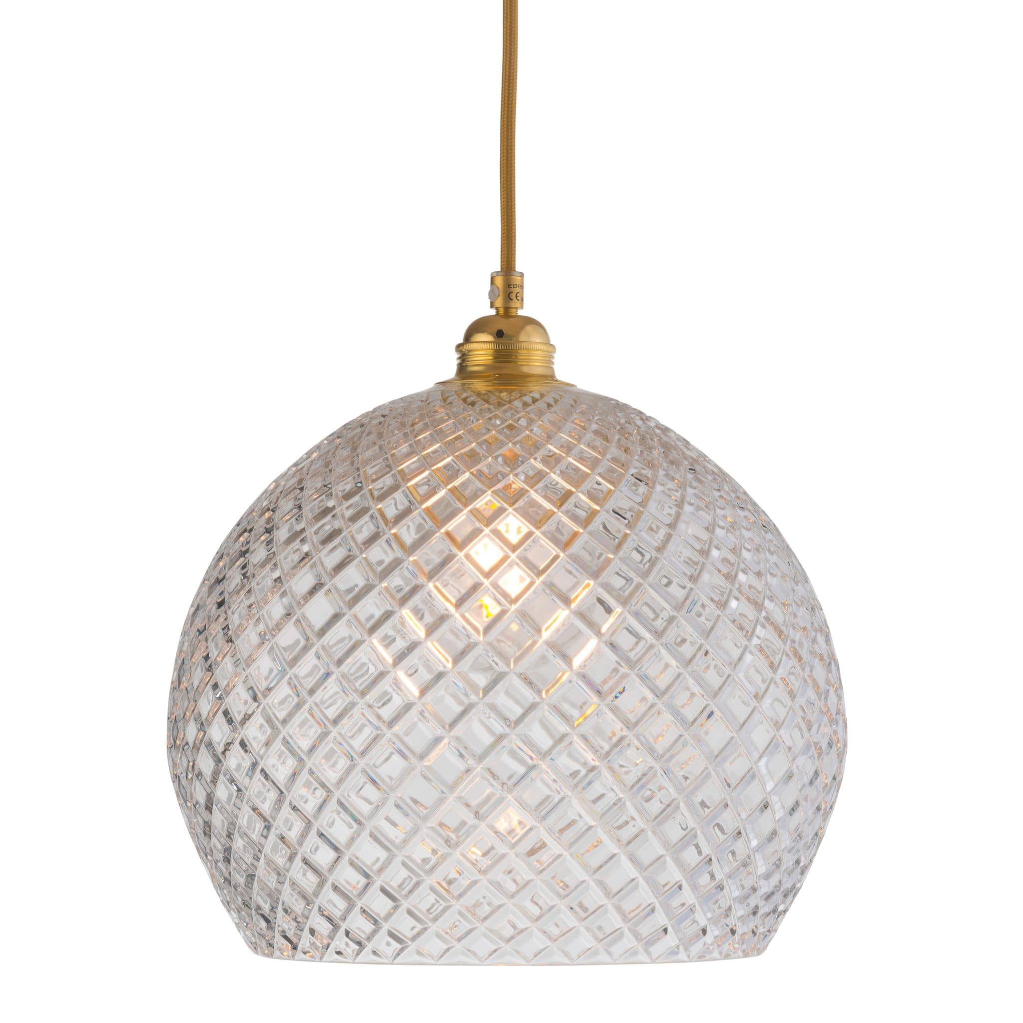 Rowan Crystal Large Check Pendelleuchte Ø15,5 / Ø22 / Ø28