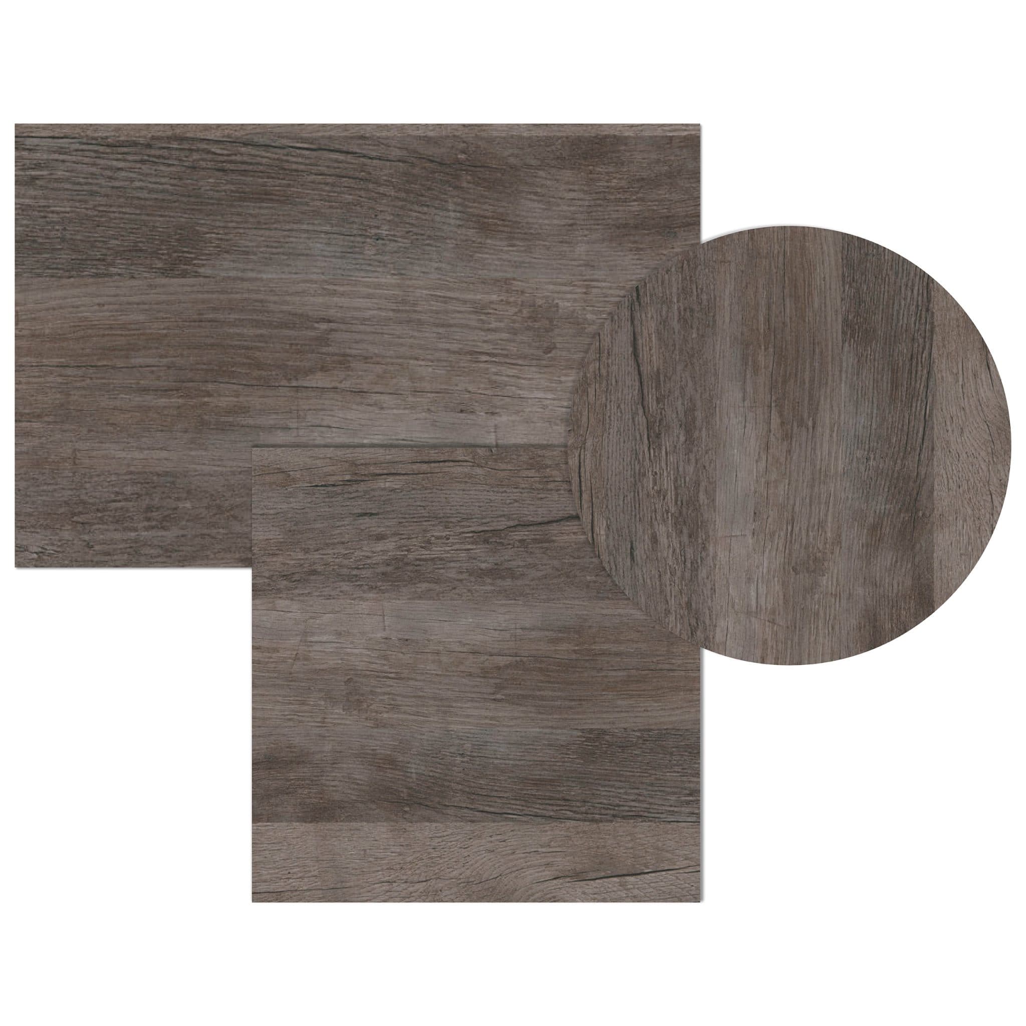 Melamin Tischplatte - T605 Santa Fe Graue Eiche