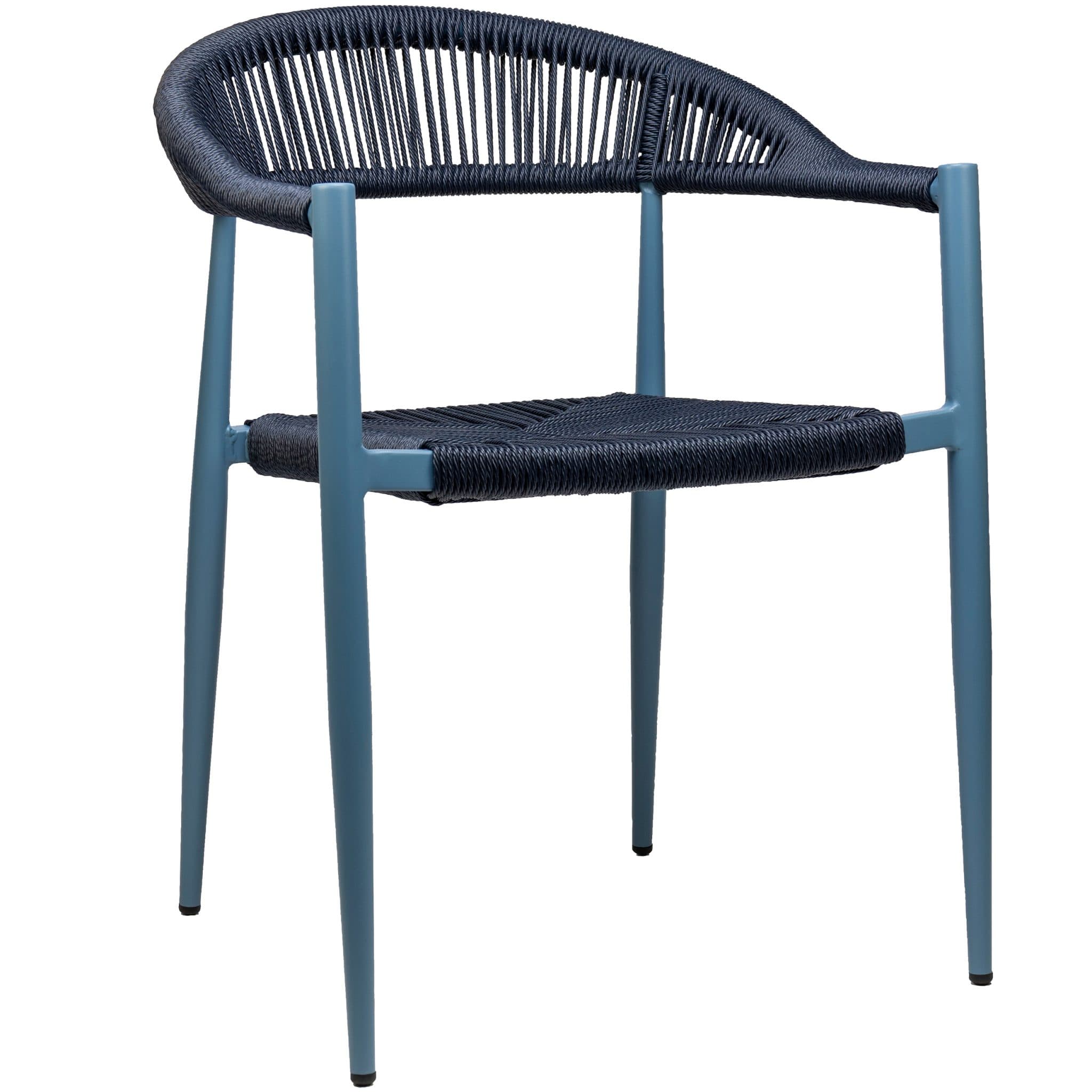 Jonah Terrassenstuhl - Blau/Navy