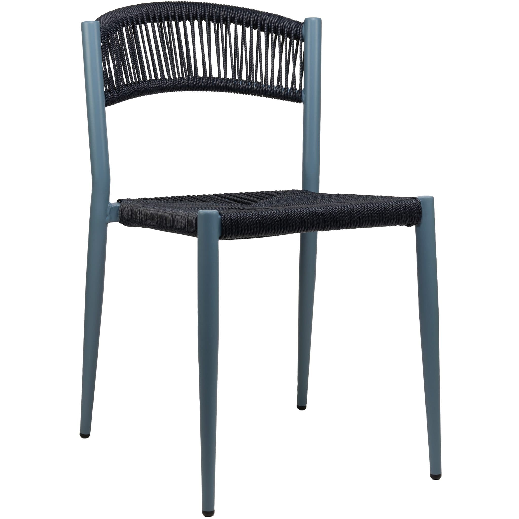 Jonah Terrassenstuhl ohne Armlehne - Blau/Navy