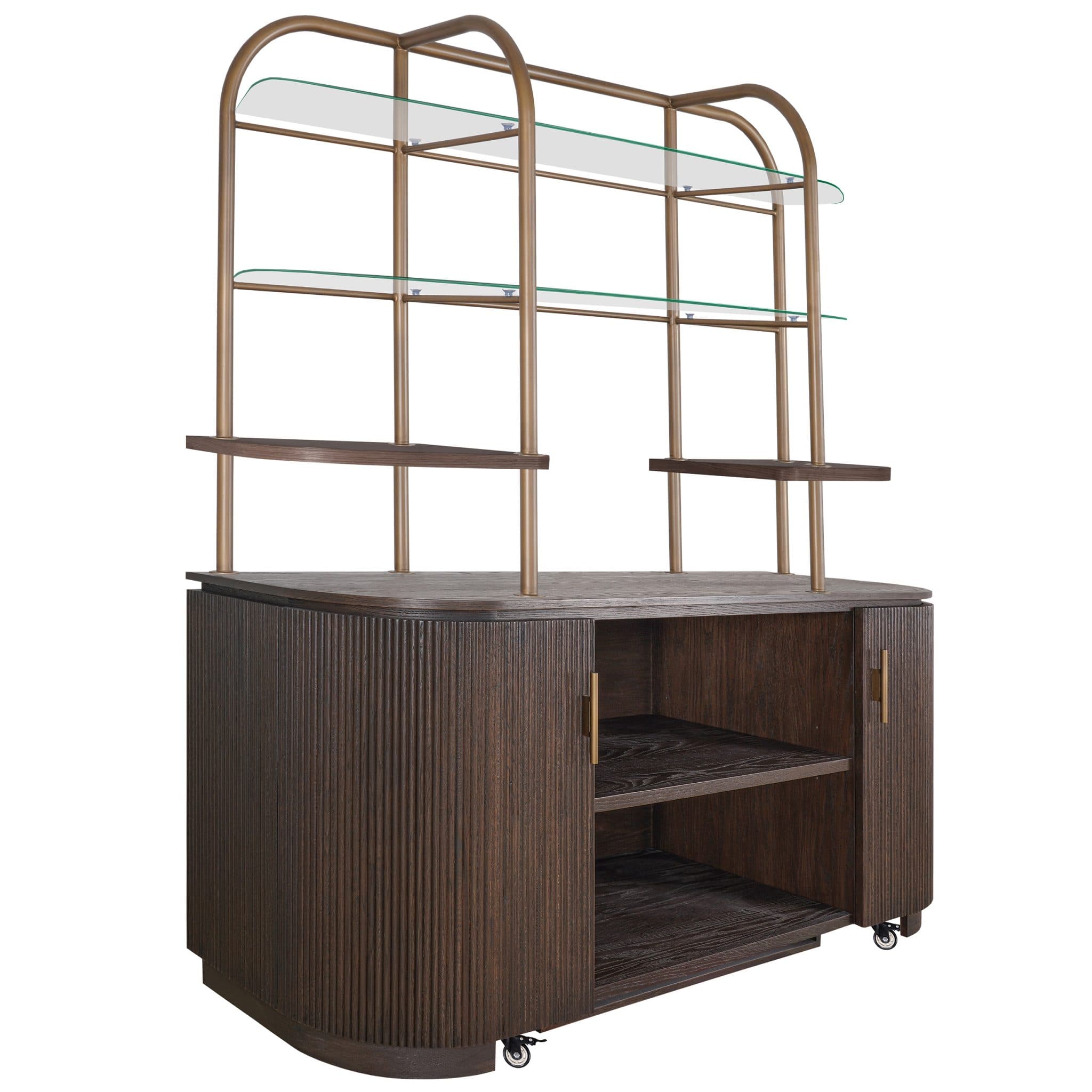 Salerno Wandschrank - Braune Eiche