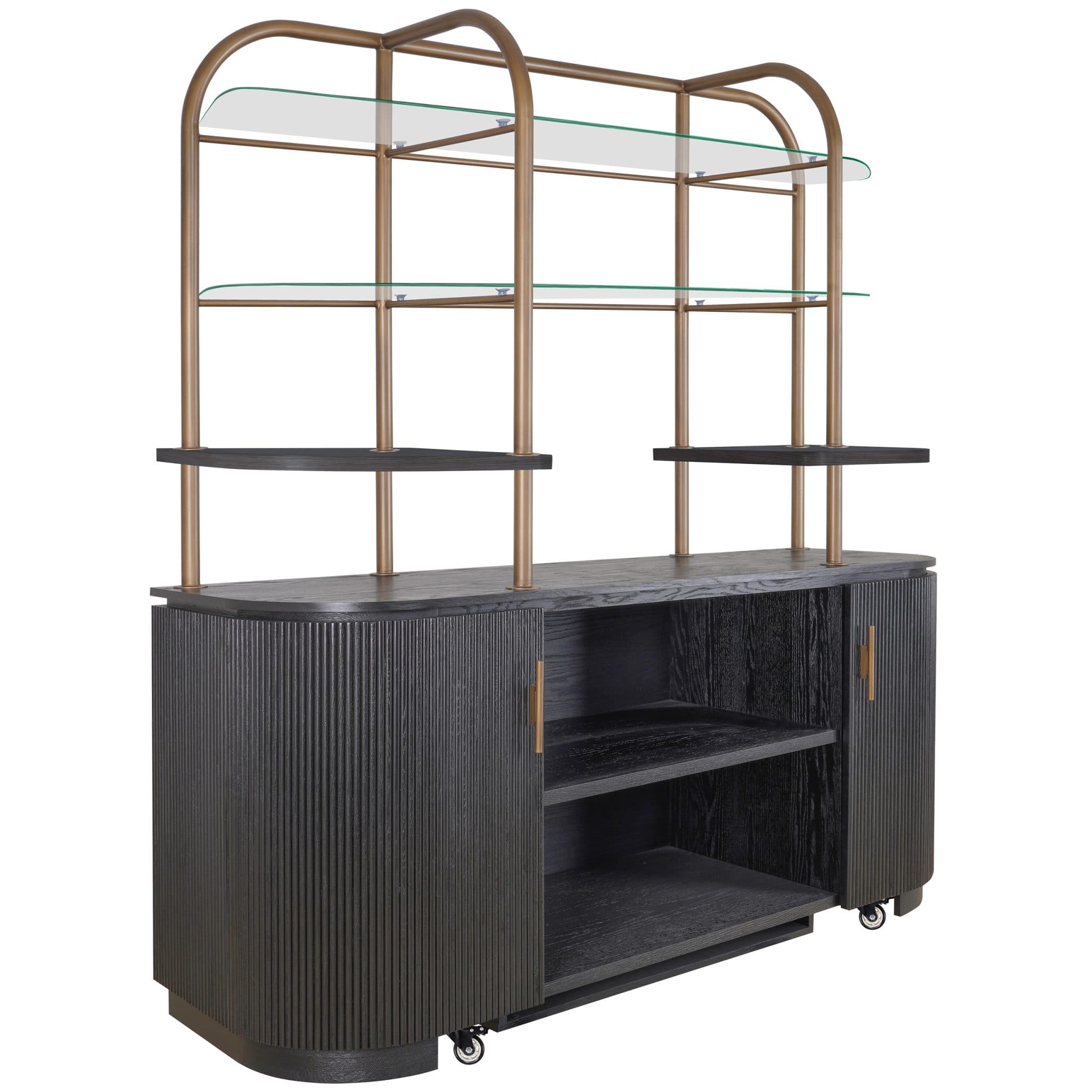 Salerno Wandschrank - Schwarze Eiche