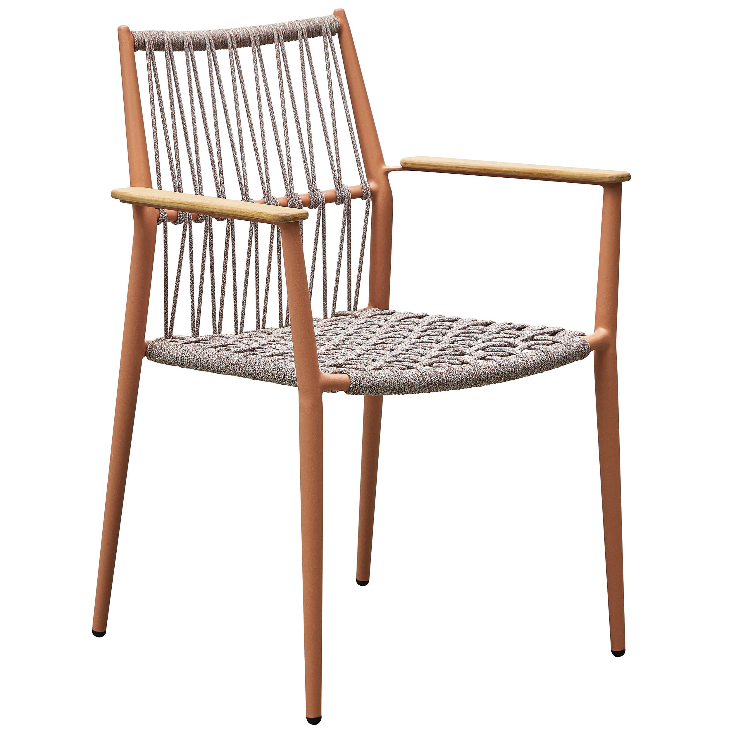 Bali Dining Stuhl - Orange