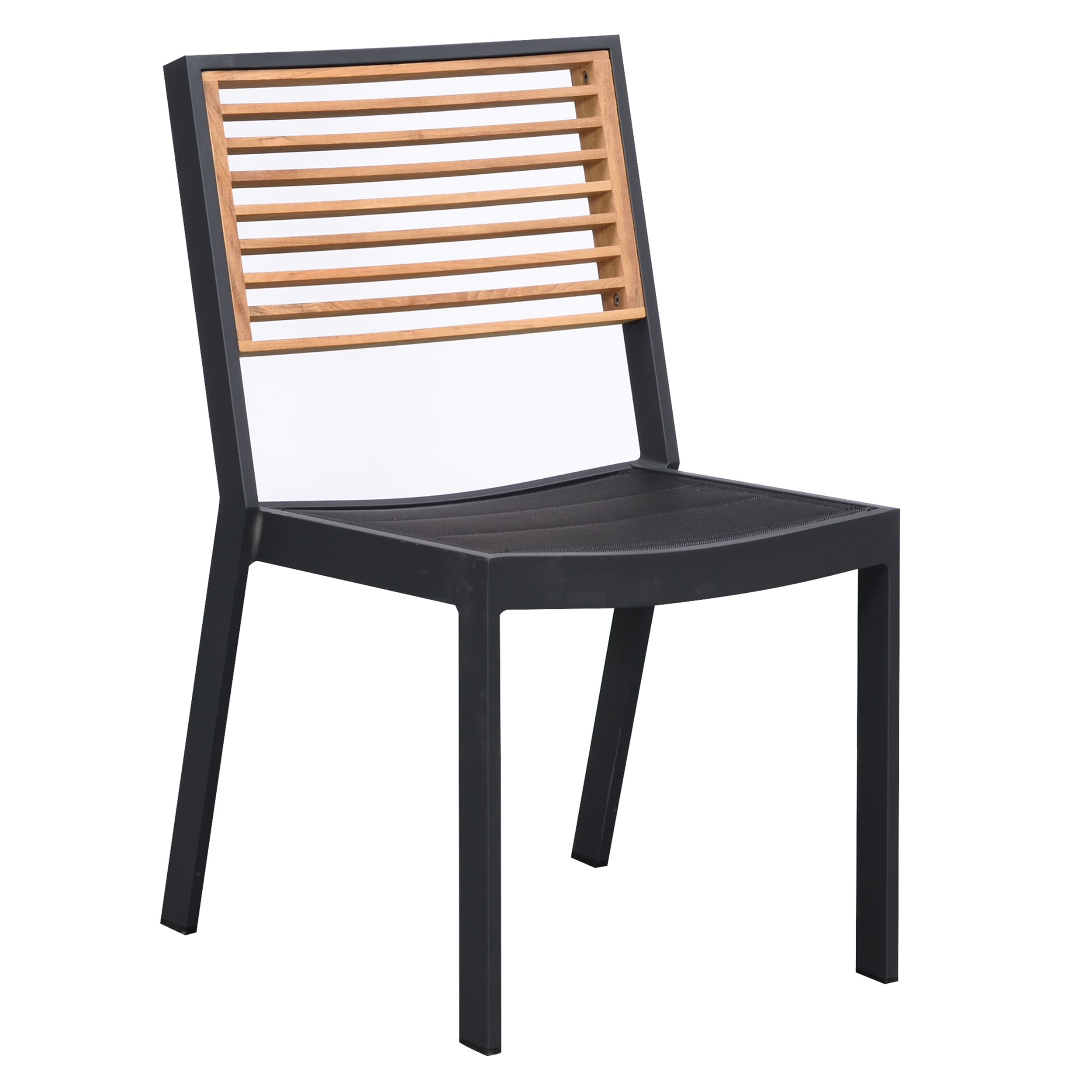 York Dining Stuhl - Schwarz/Schwarz