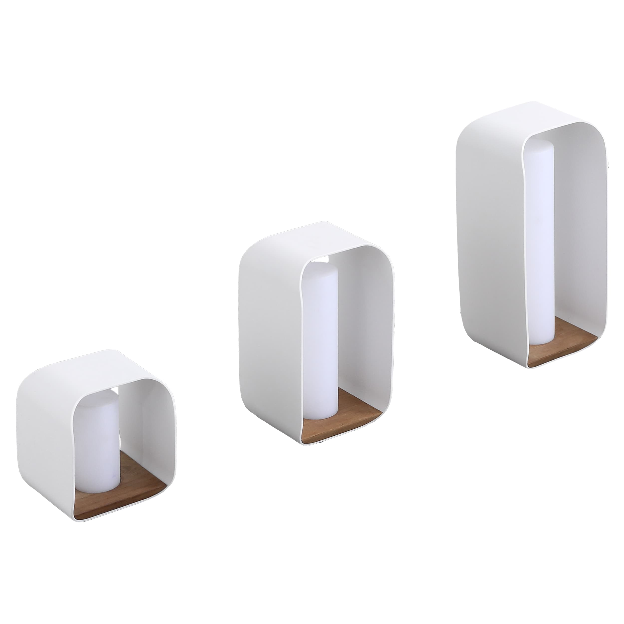 Onda Lichter - Weiß | 3-Teilig