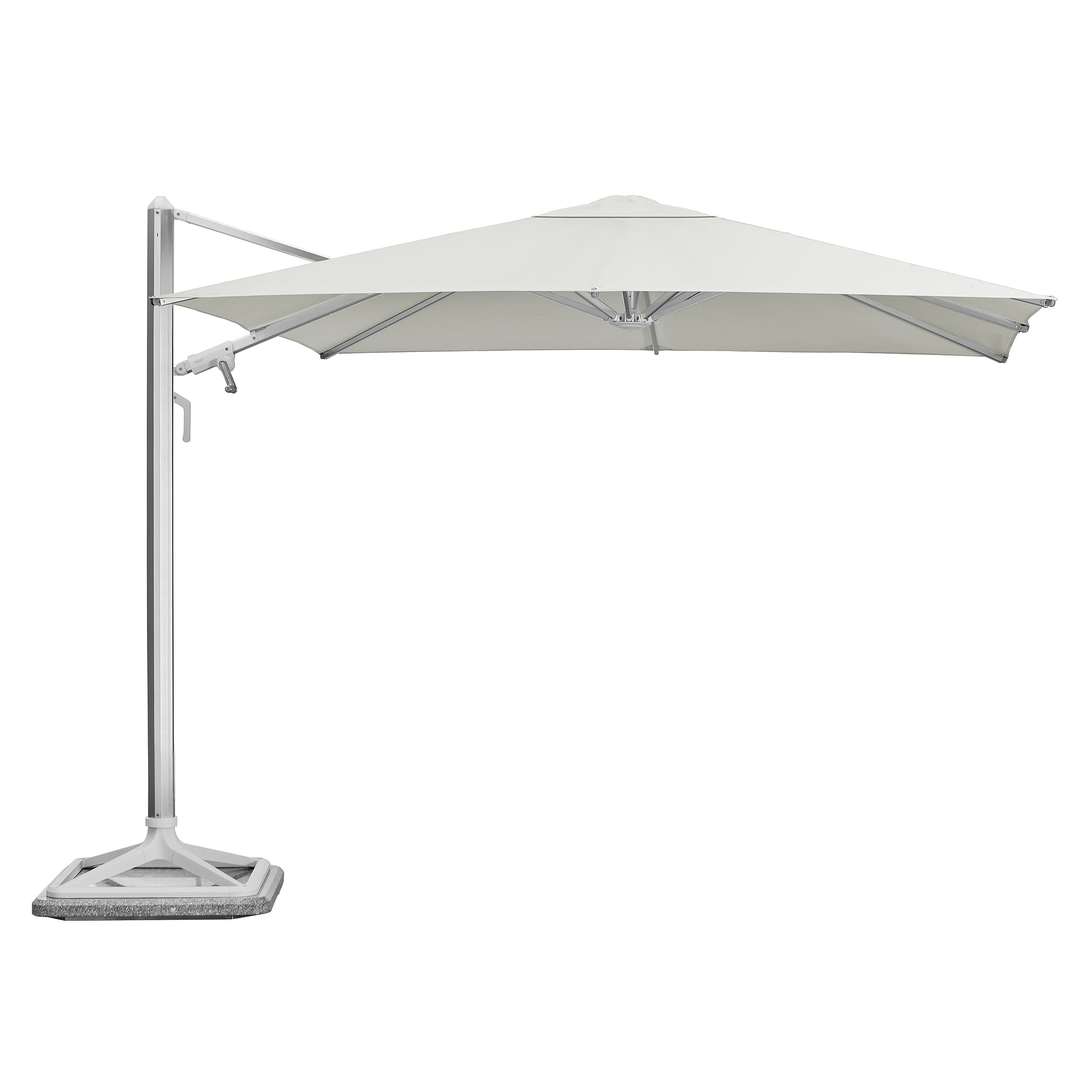 Levia Sonnenschirm - Weiß | 300x300cm