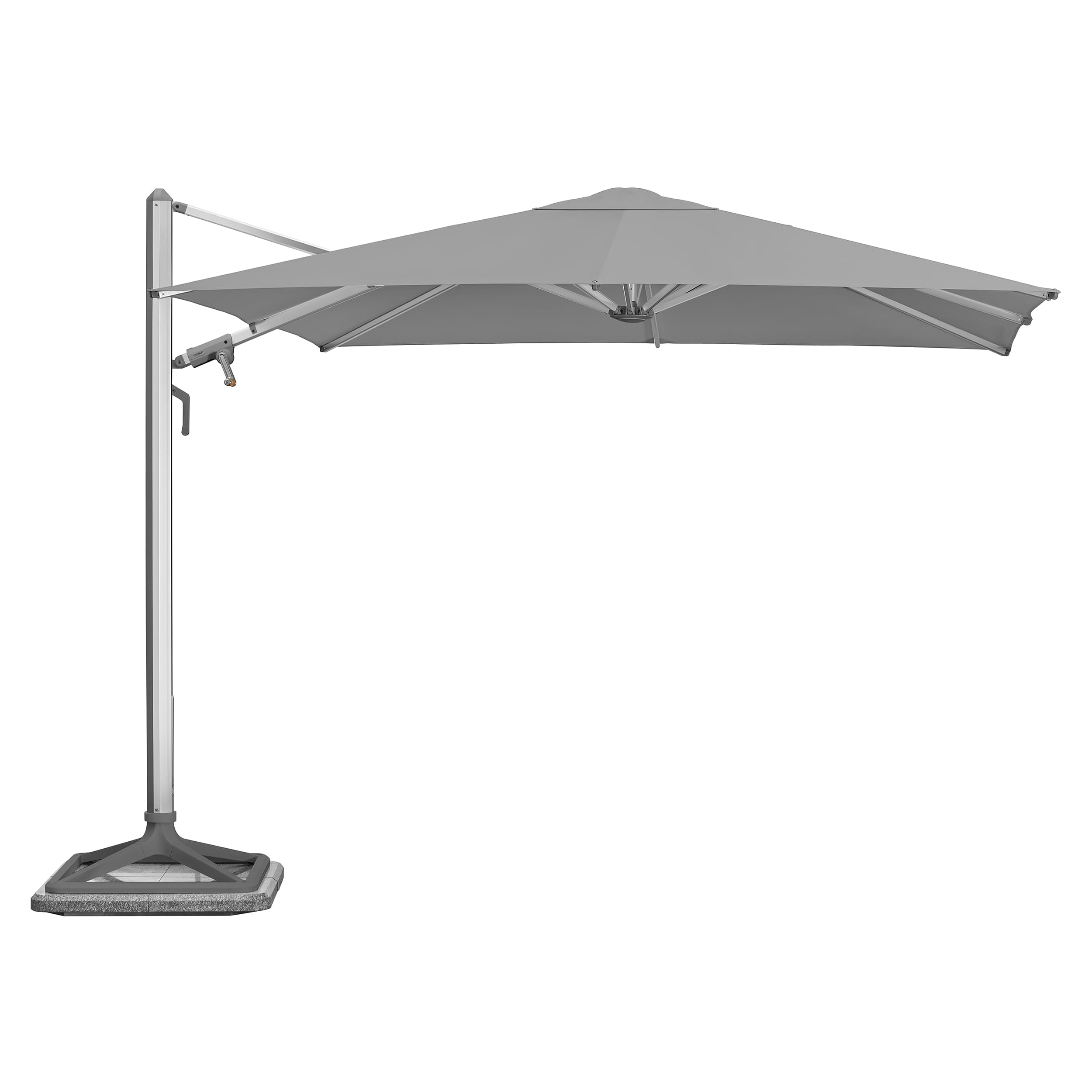 Levia Sonnenschirm - Grau | 300x300cm