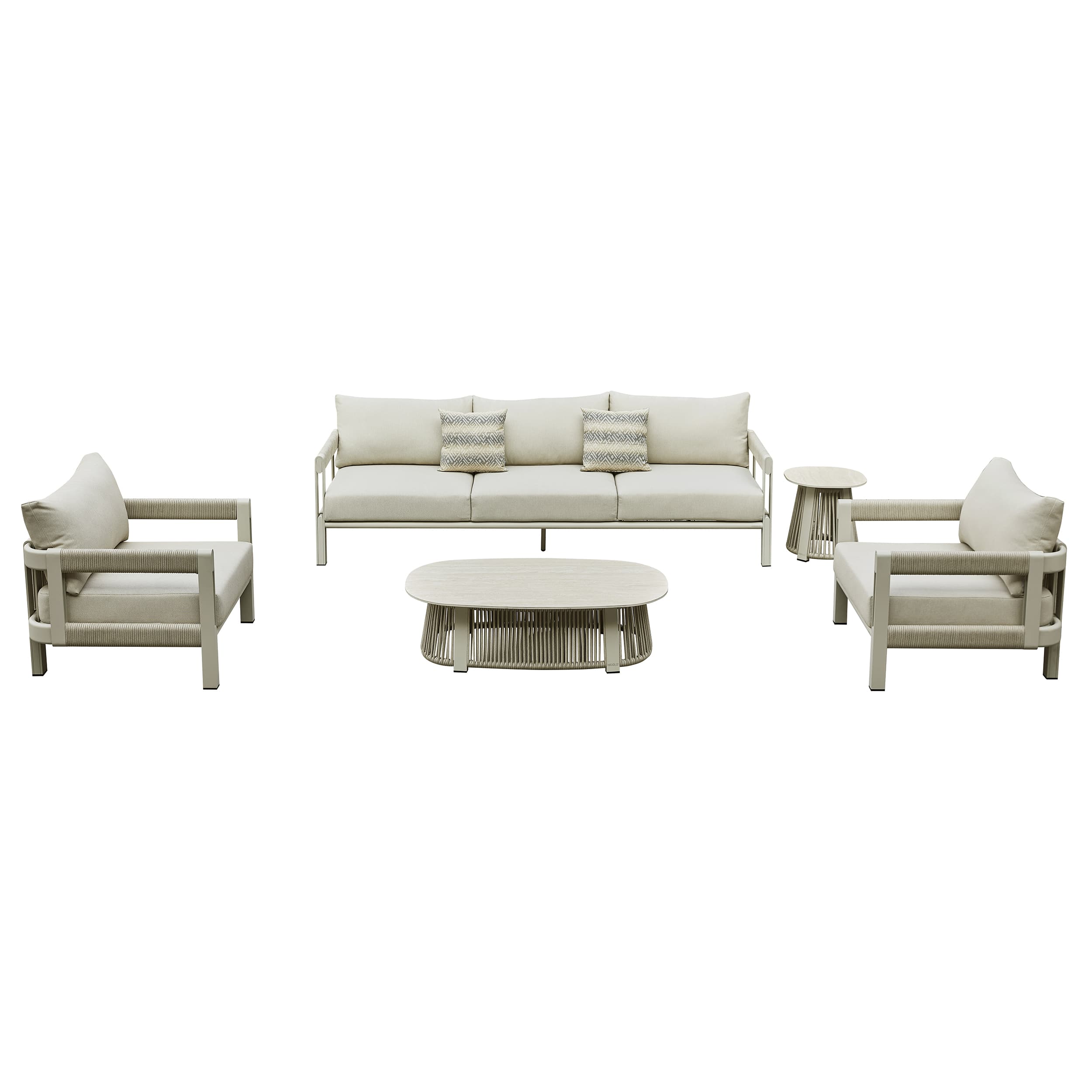 Paros Lounge Set | 5-teilig