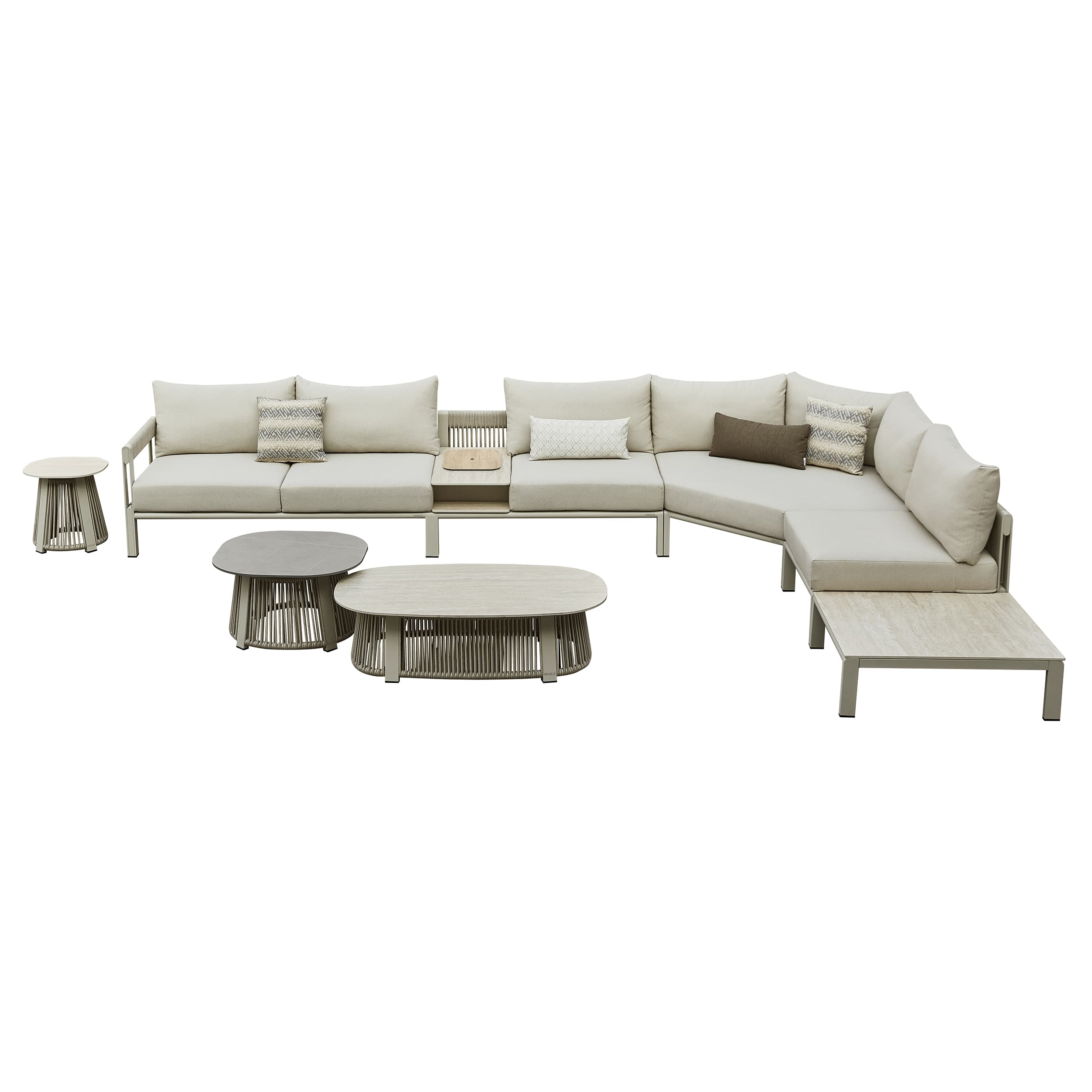 Paros Ecklounge | 8-teilig