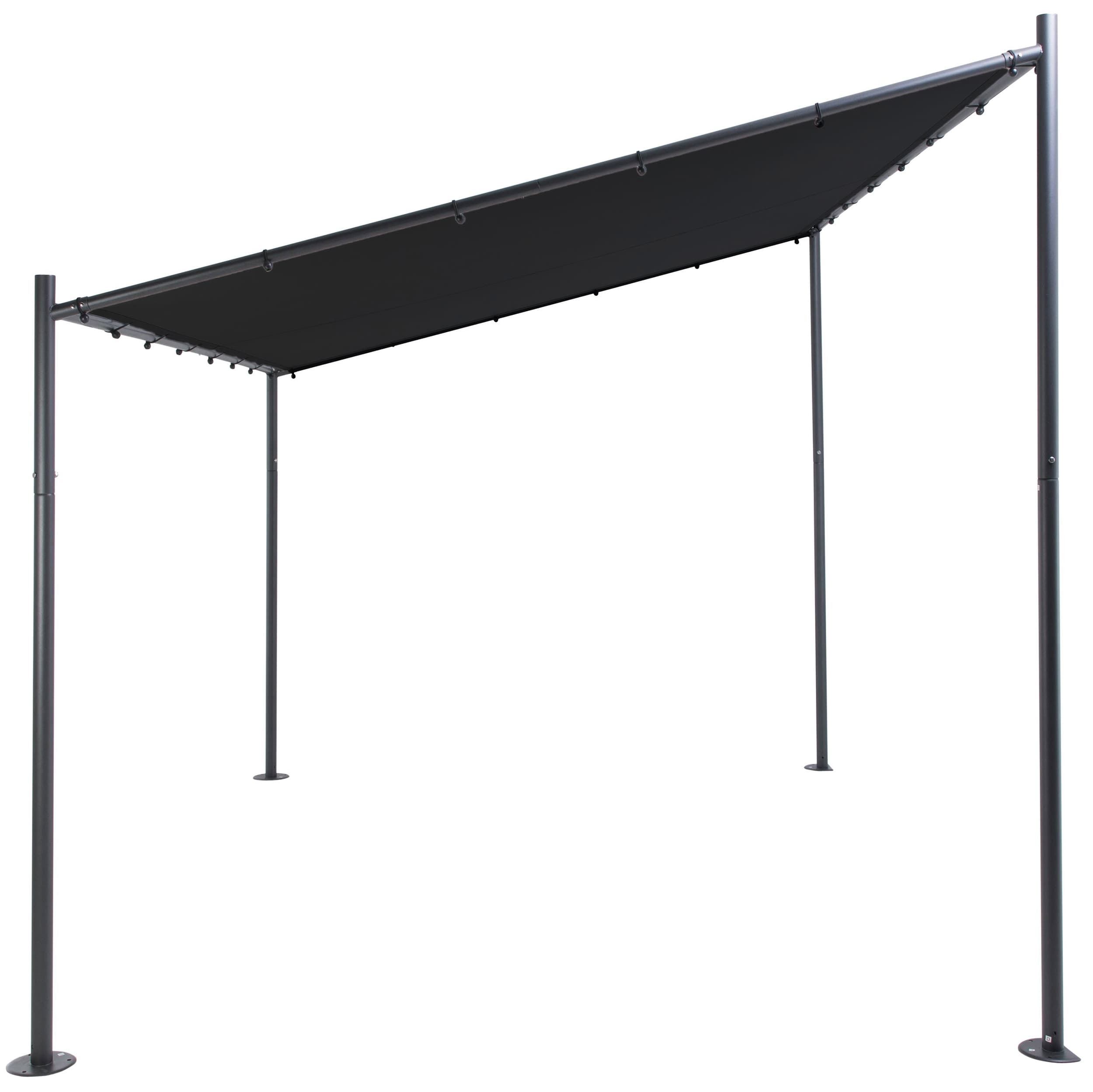 Festa Wall - 284x300cm - Schwarz