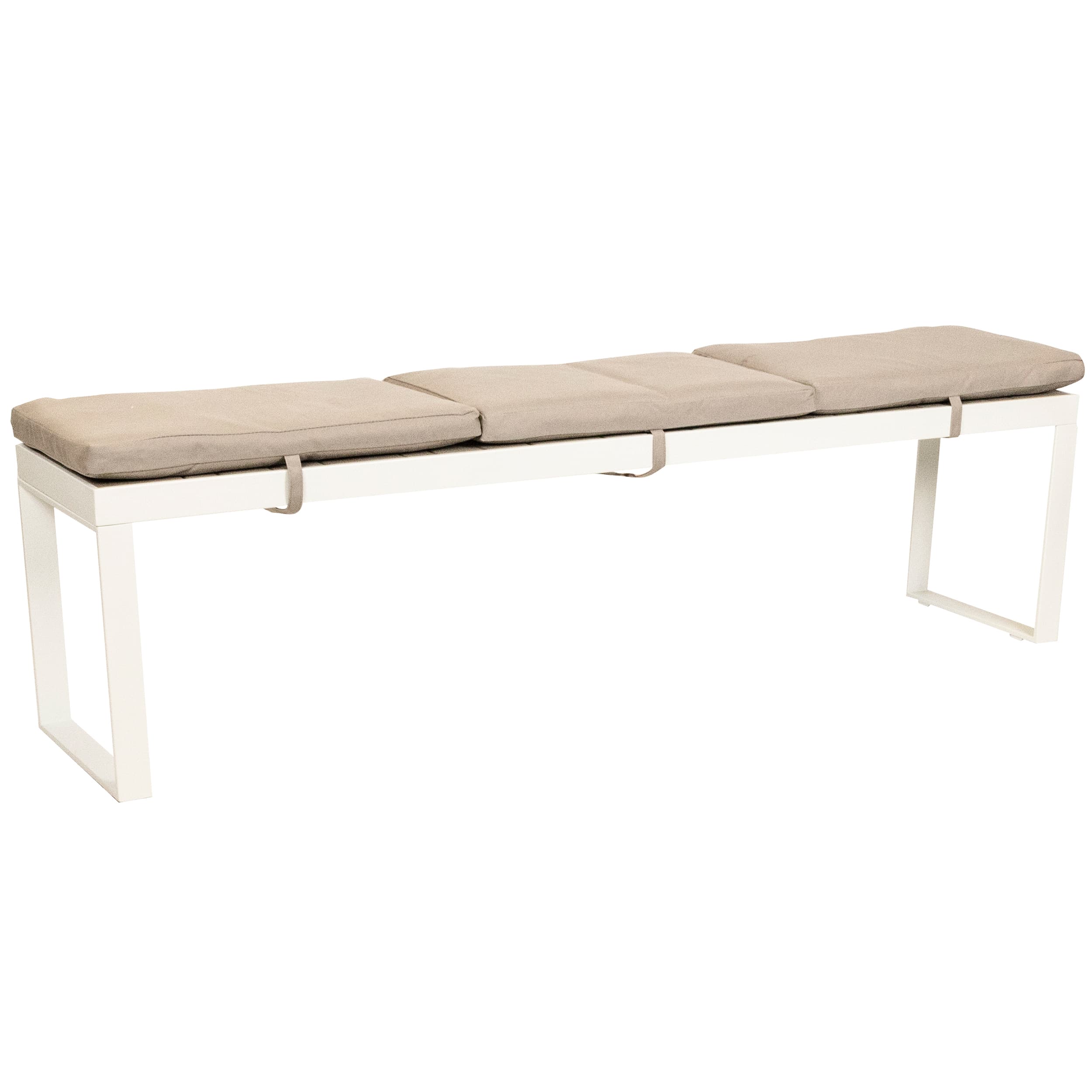 Ebby Terrassenbank - Weiß