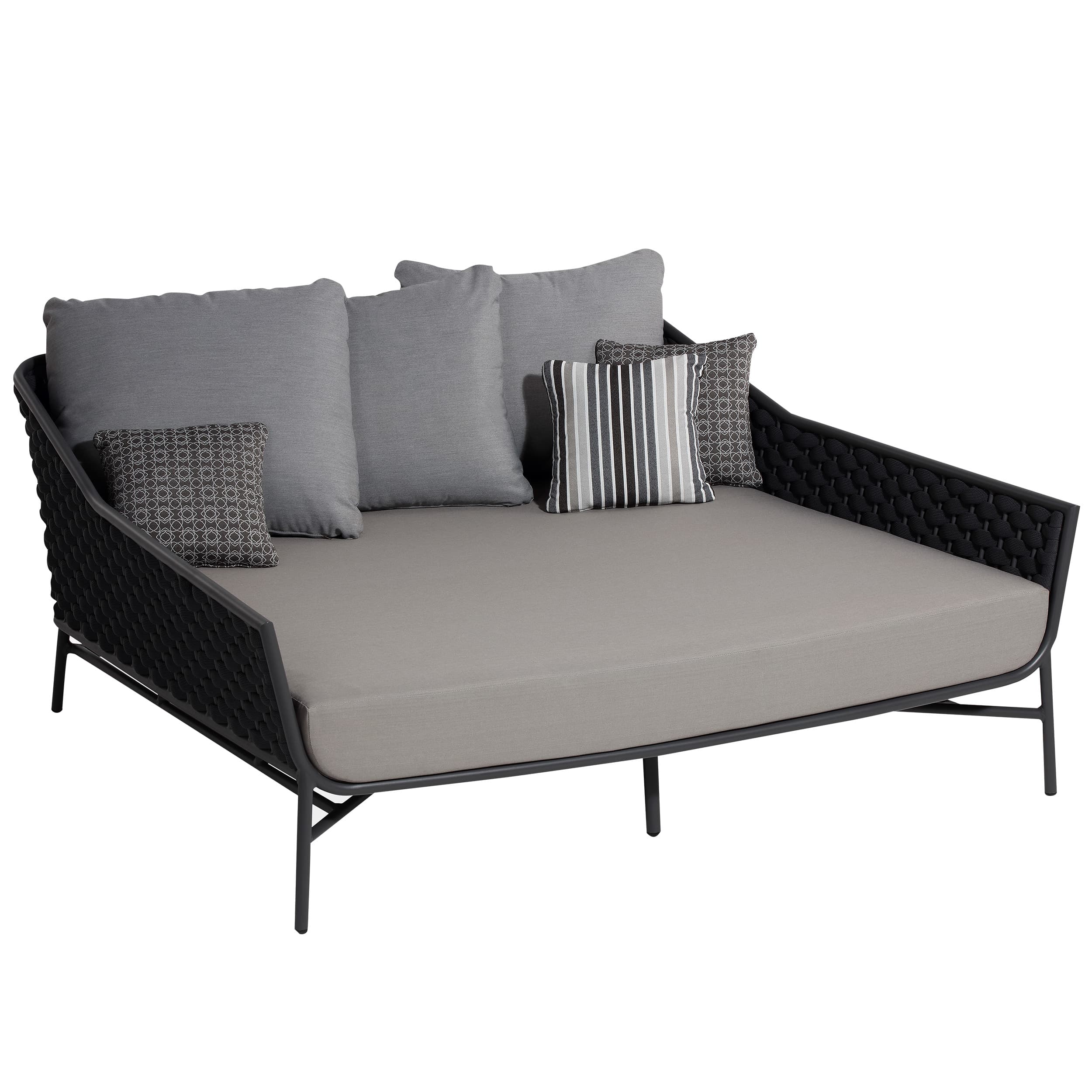 Rio Daybed - Anthrazit/Schwarz