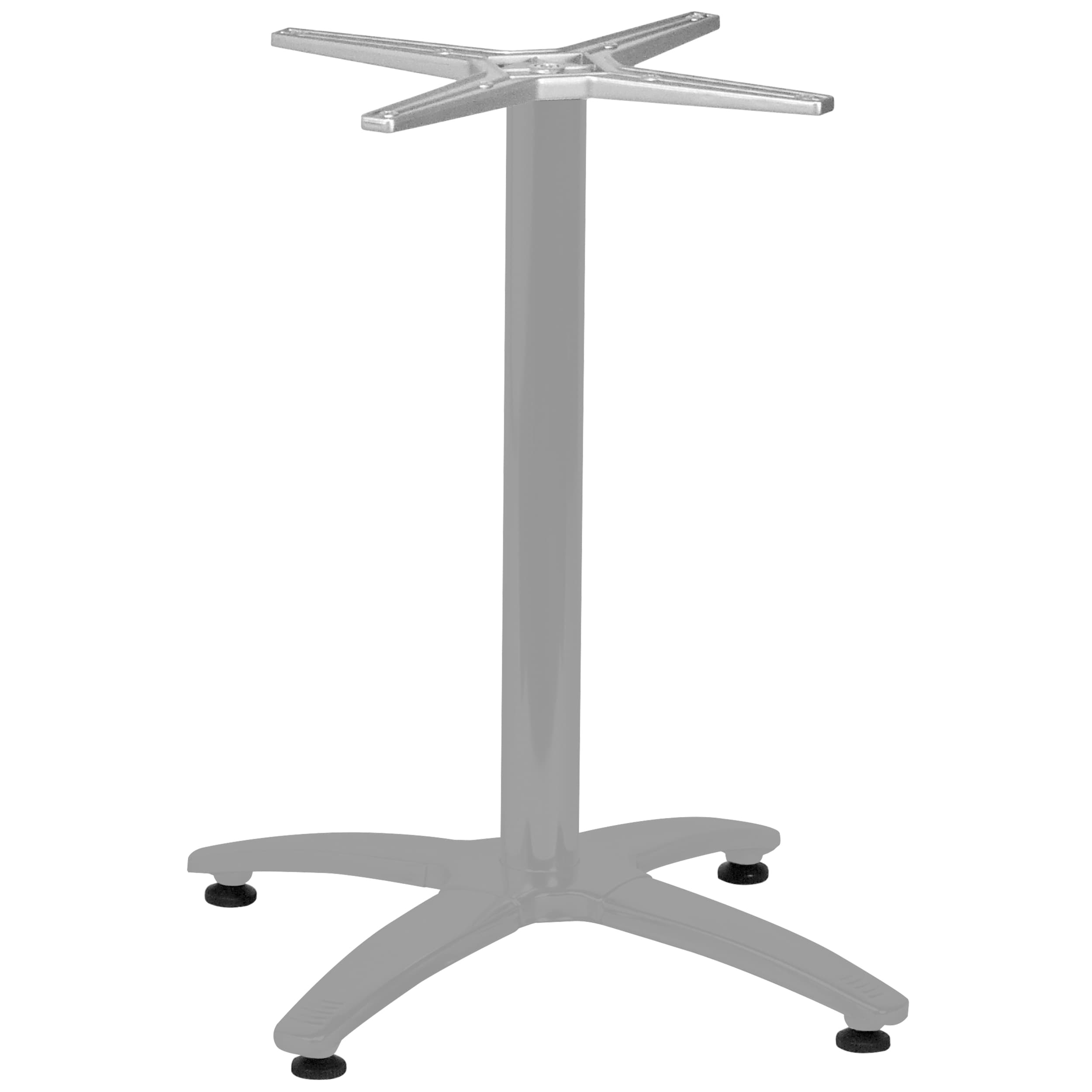 Roma-4 Untergestell - Silber Grau