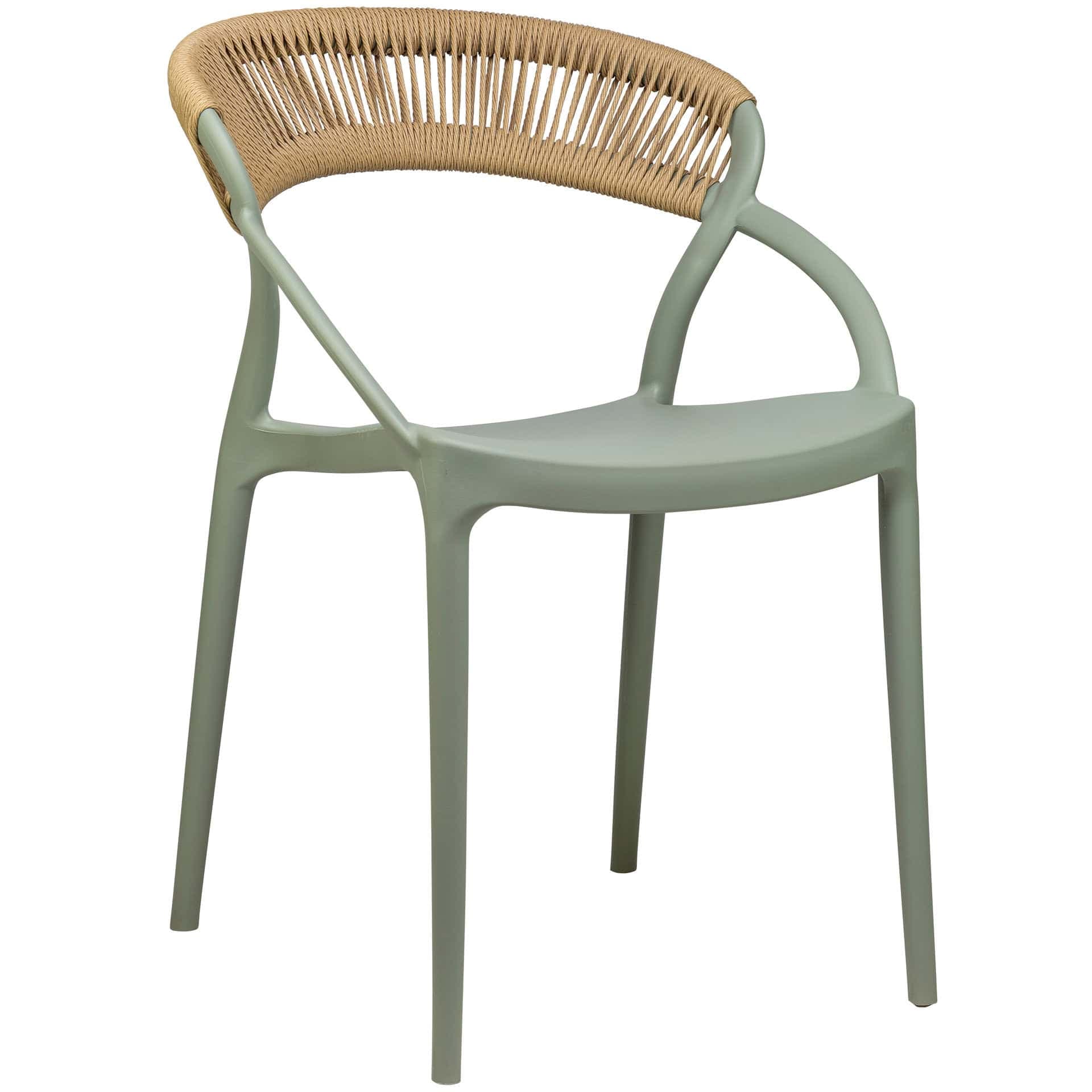 Riviera Terrassenstuhl - Grün/Natural