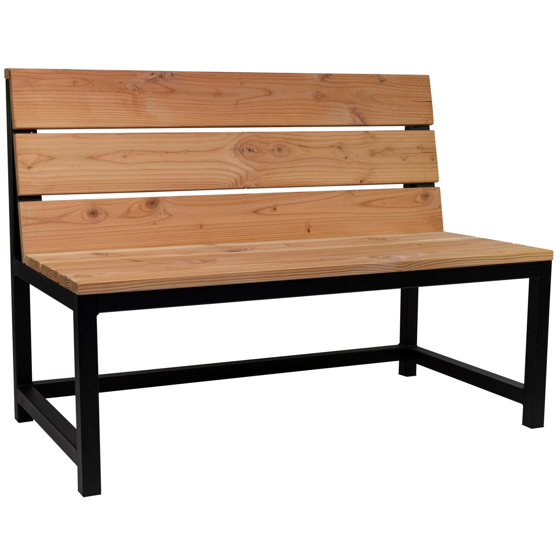 Joyce Terrassenbank - 120 cm - Douglasie matt lackiert