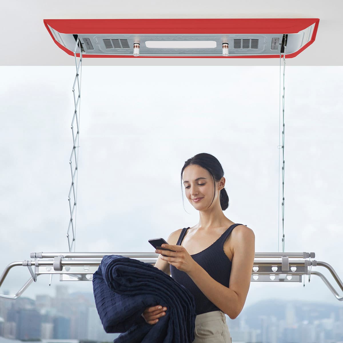 Intelligent Drying Machine - Rot - Aluminium