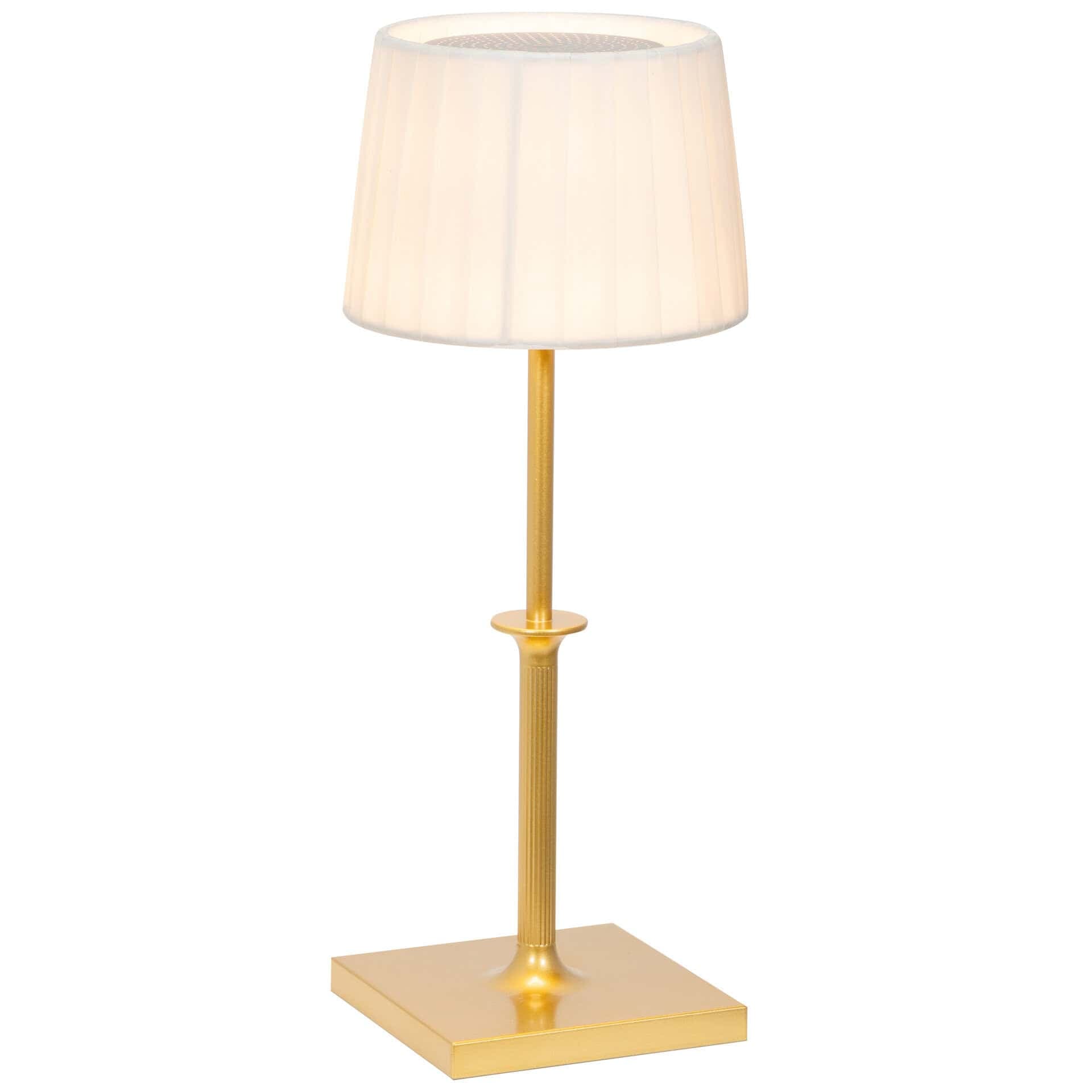 Poldina Tischlampe Classic - Gold/Ecru