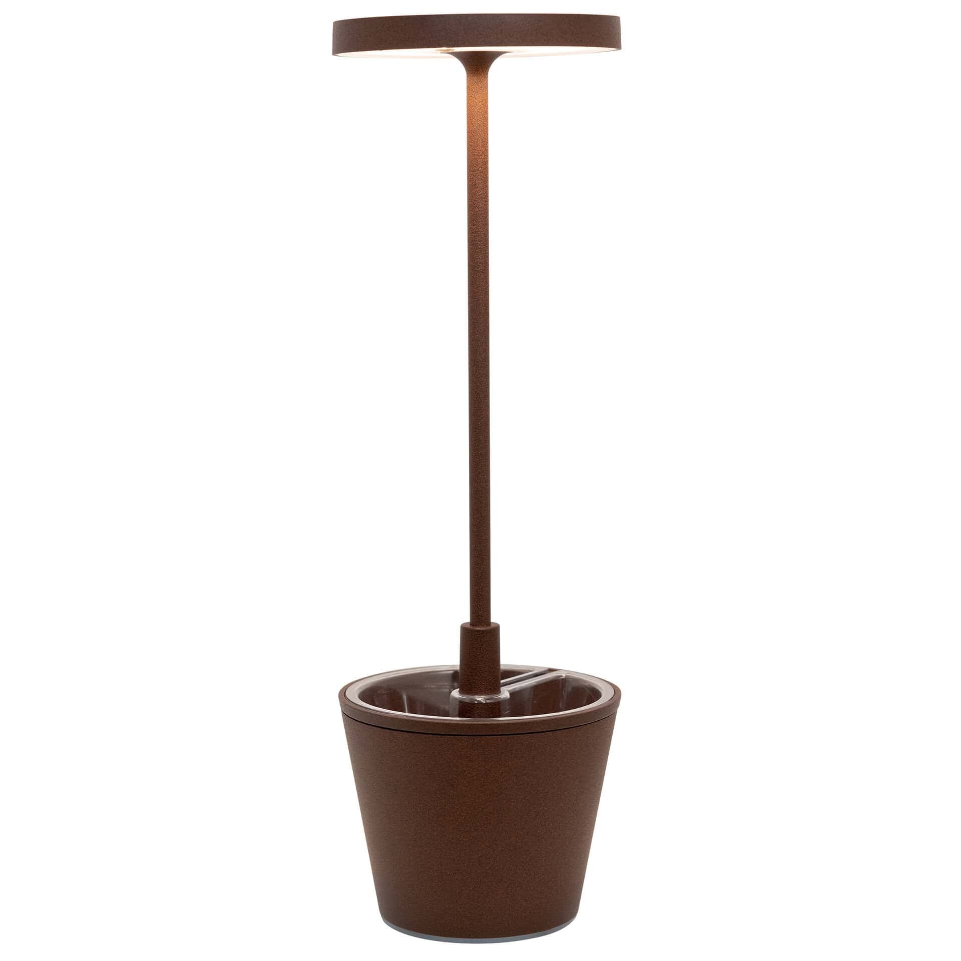 Poldina Tischlampe Reverso - Braun