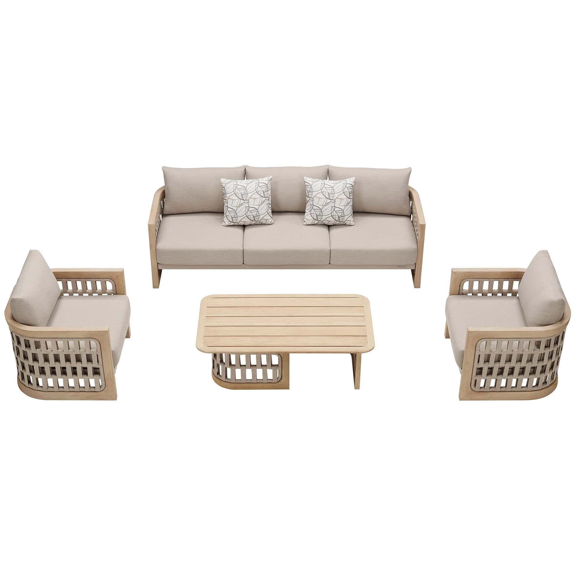 Riva Lounge Set | 3-Sitzer