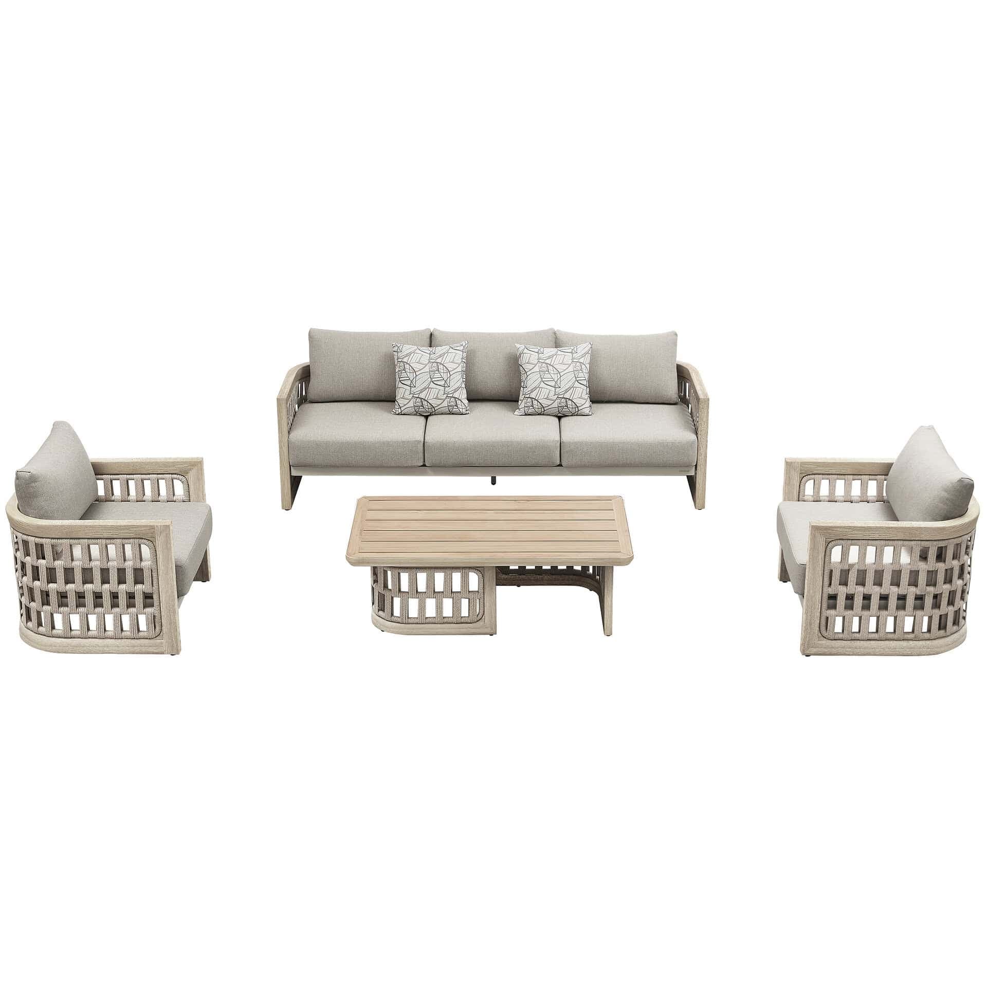 Riva 3.0 Lounge Set | 3-Sitzer