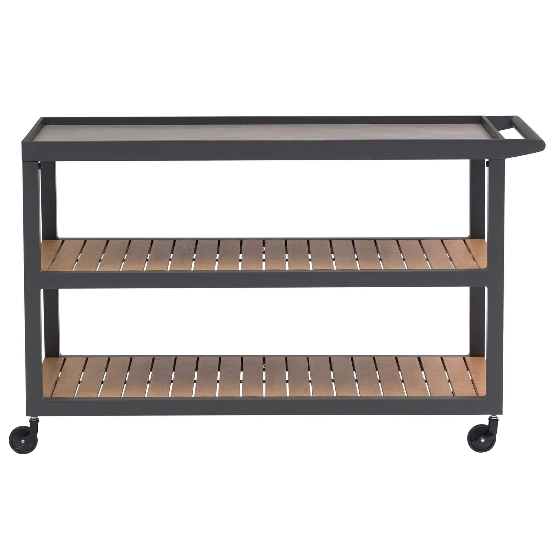 Brent Outdoor-Trolley – Anthrazit/Natural