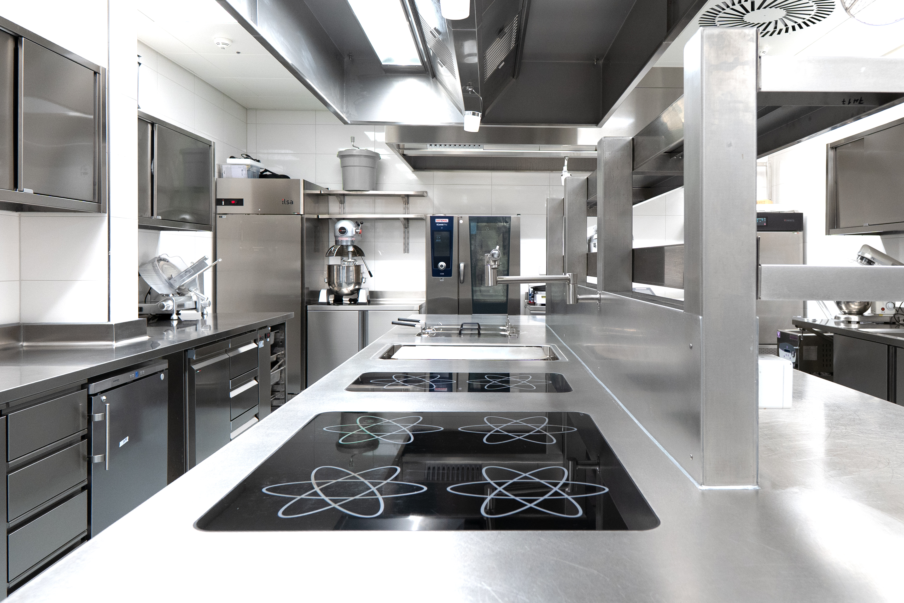 Professionelle Edelstahl Grossküche